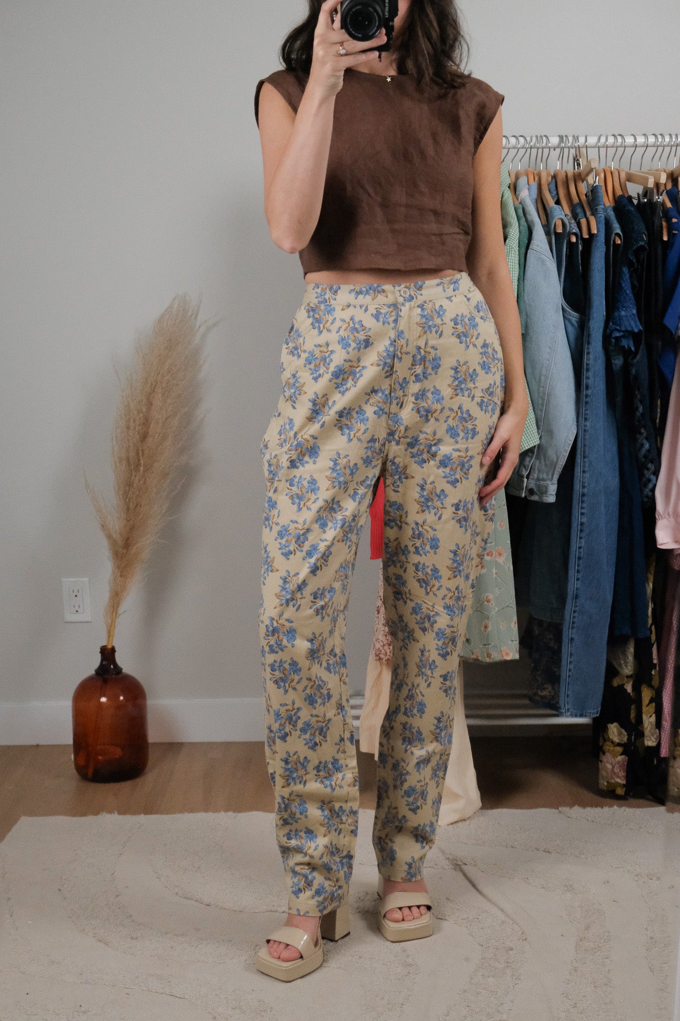 Deadstock x Vintage x Cotton Floral Pants (27)