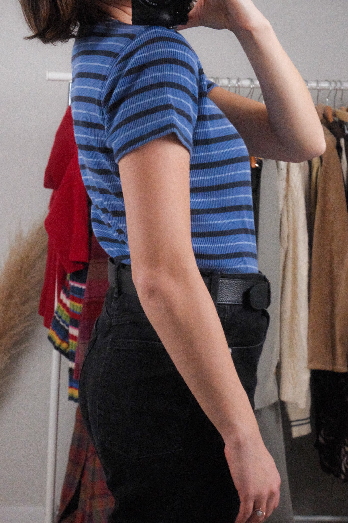 Vintage x Striped T-Shirt (S)