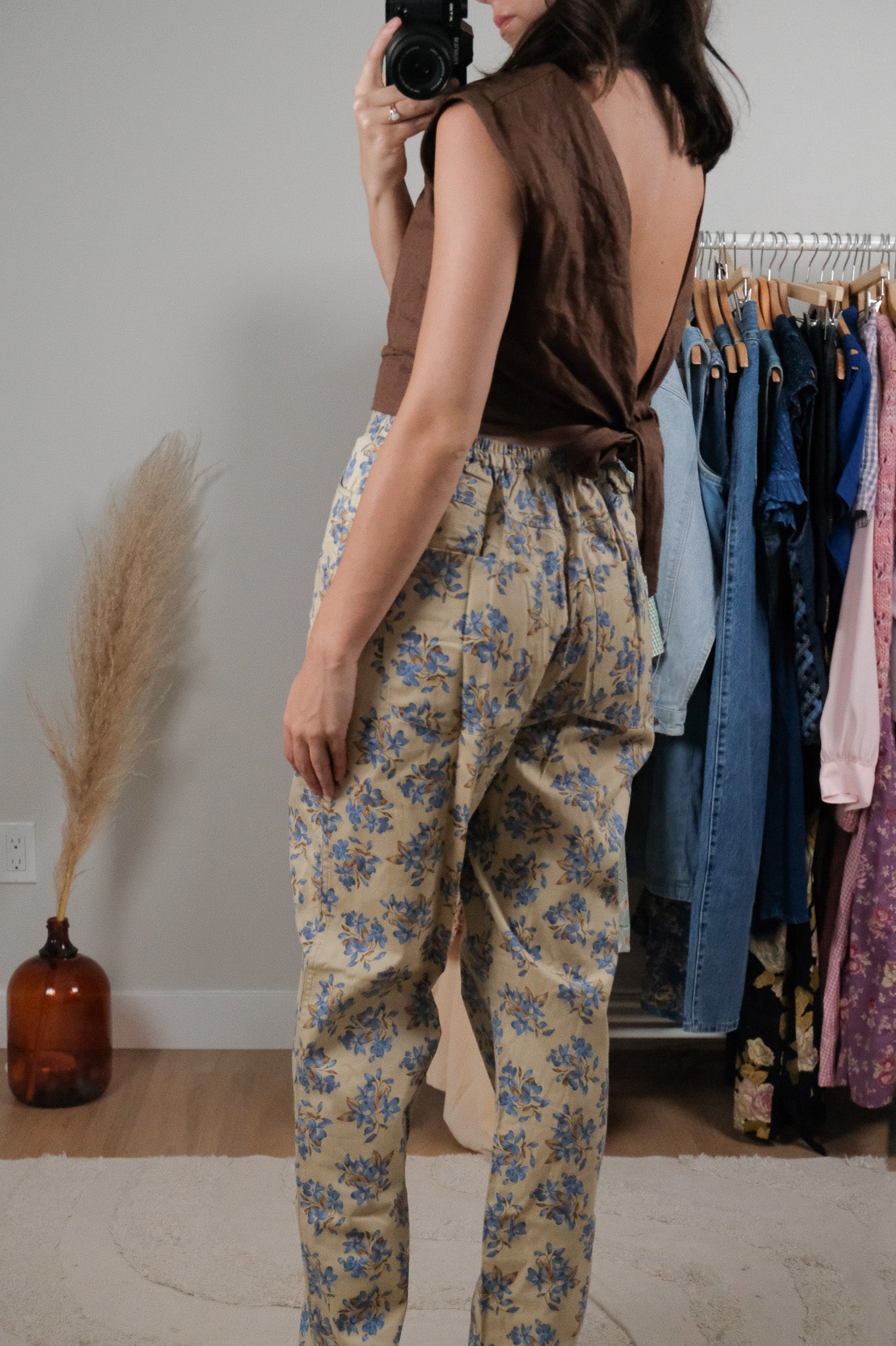 Deadstock x Vintage x Cotton Floral Pants (27)