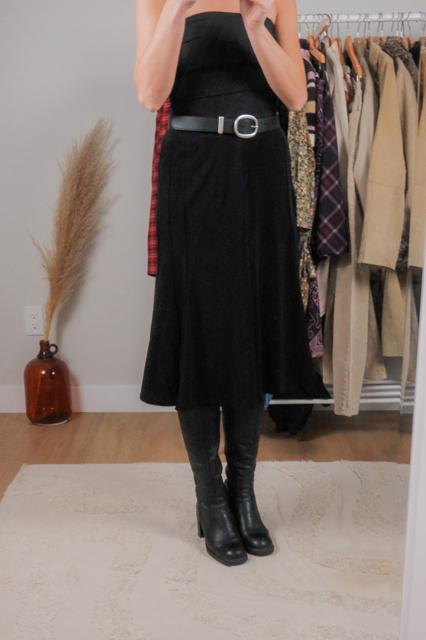 Vintage x Midi Skirt (6)