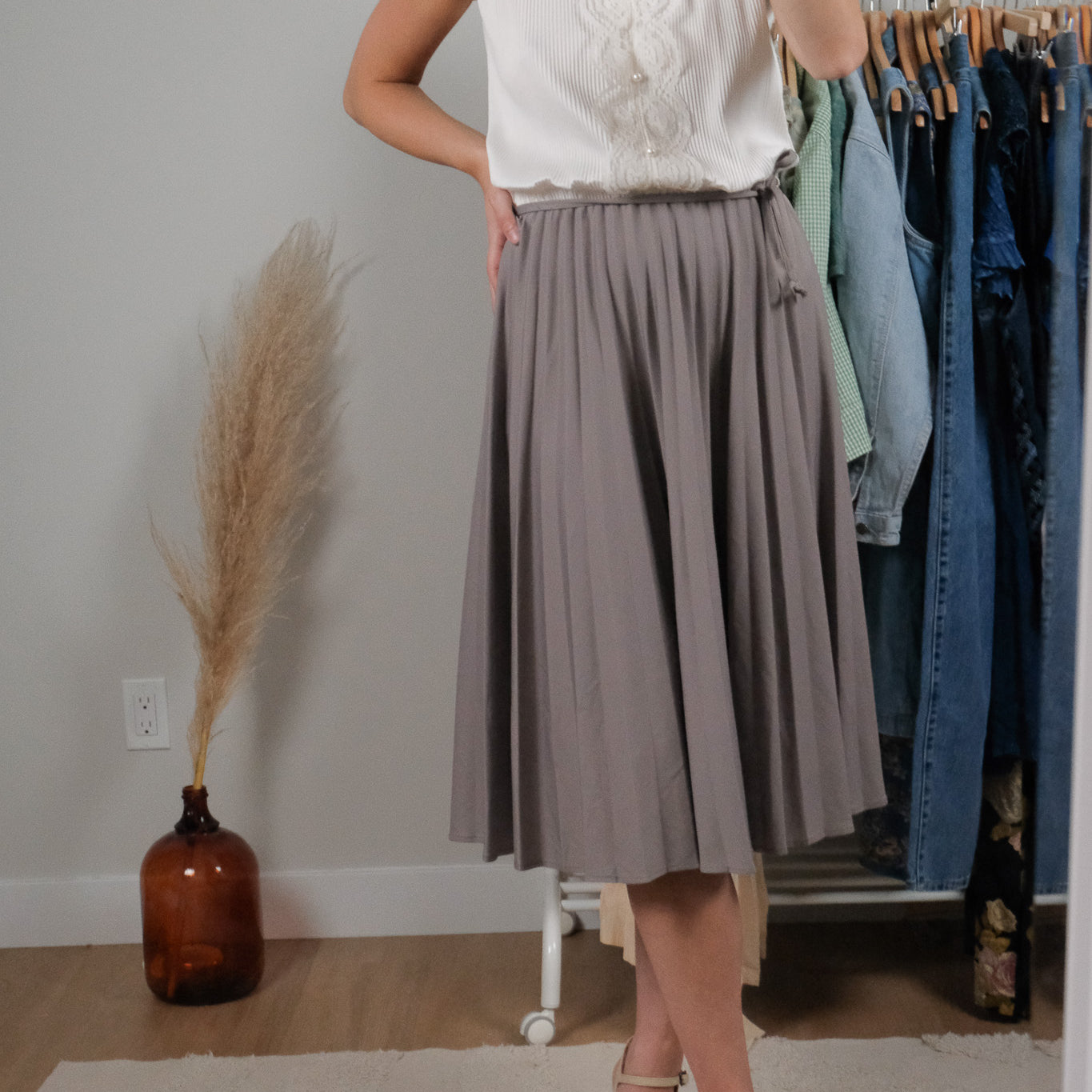 Made in Canada x Vintage x Two Tone Dress (S)