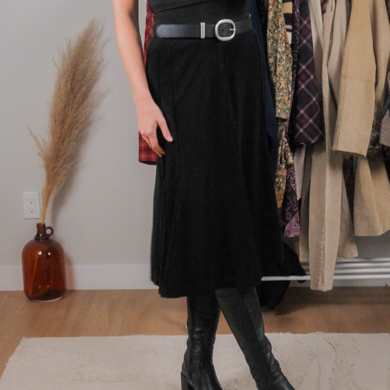 Vintage x Midi Skirt (6)