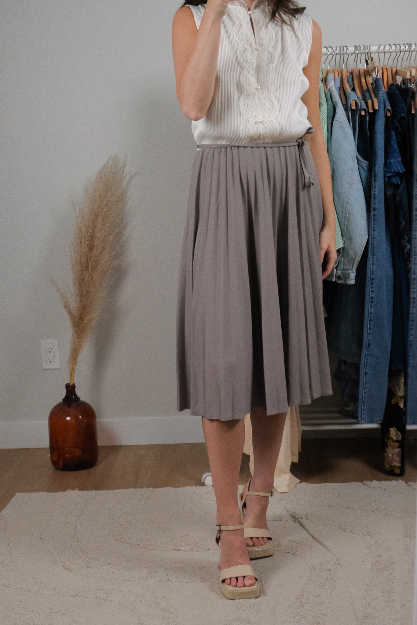 Made in Canada x Vintage x Two Tone Dress (S)