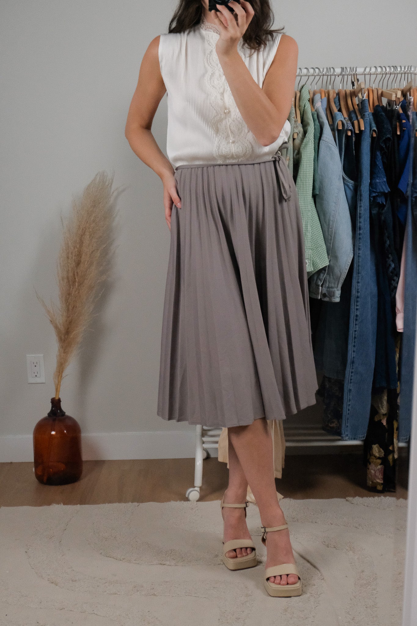 Made in Canada x Vintage x Two Tone Dress (S)