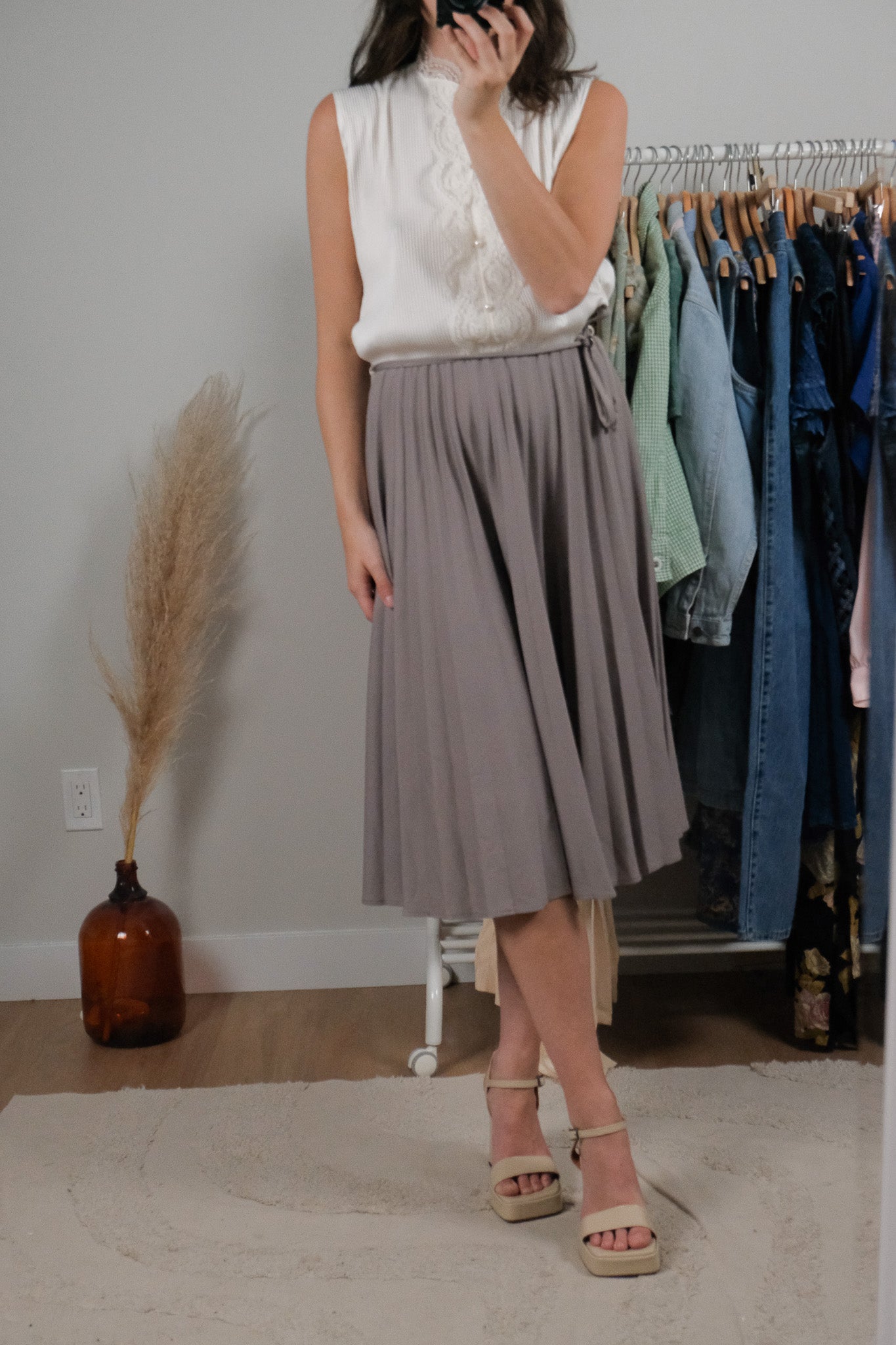 Made in Canada x Vintage x Two Tone Dress (S)
