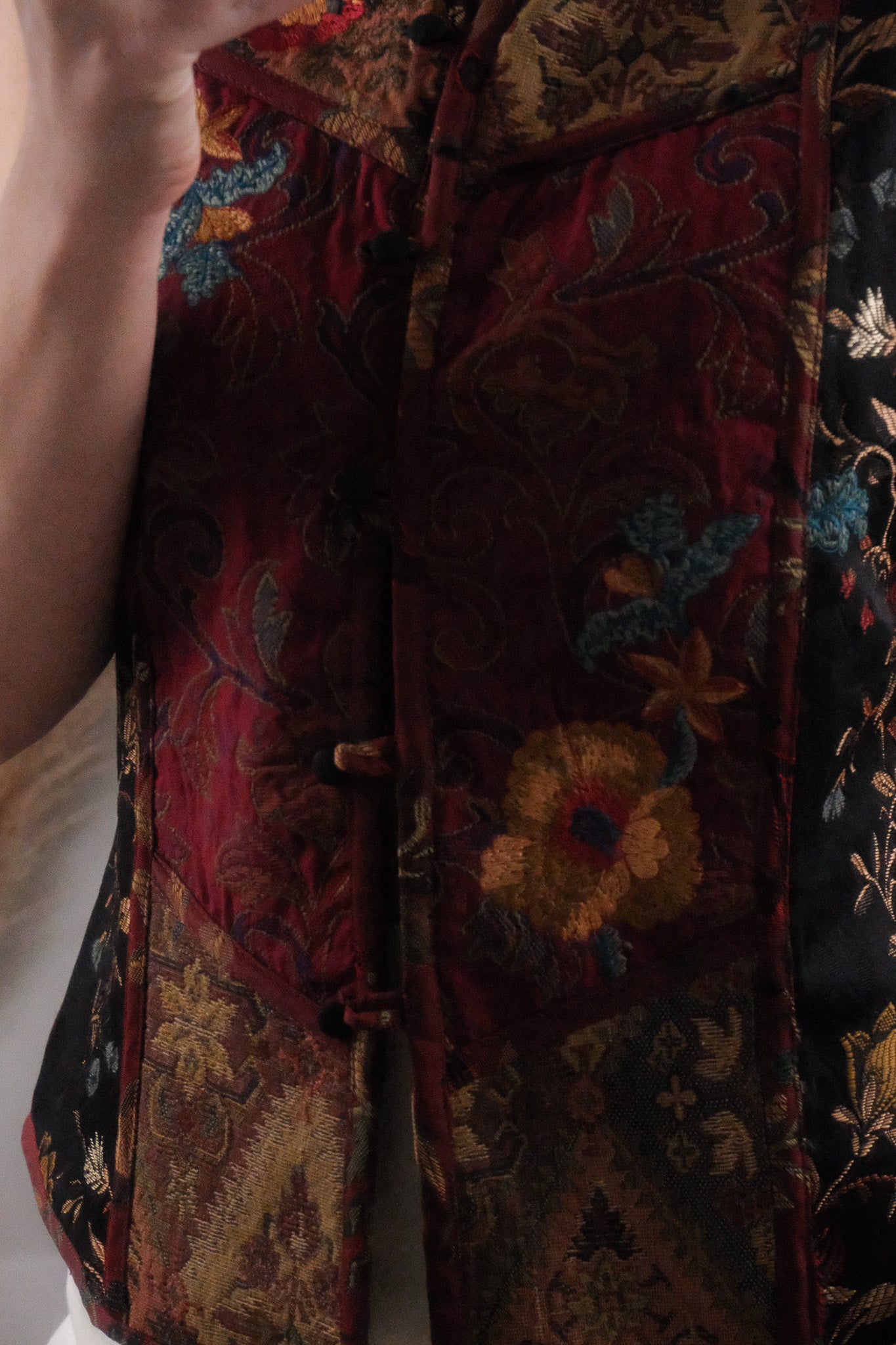 Vintage x Quilted Tapestry Vest (L)