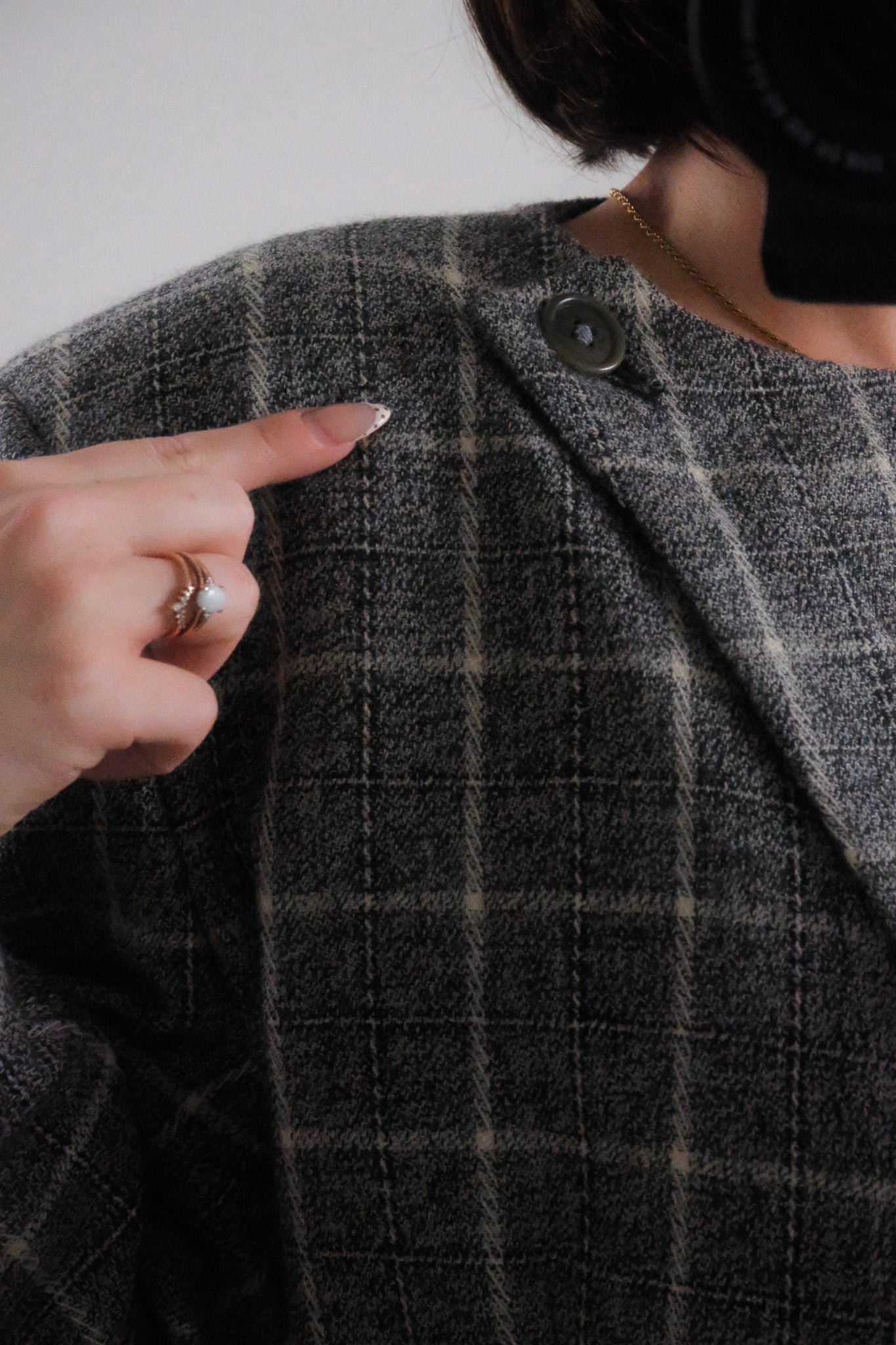 Made in Italy x Vintage x Giorgio Armani x Wool Asymmetrical Blazer (8/10)
