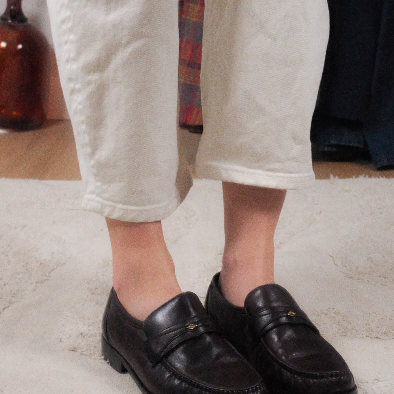 Vintage x Leather Loafers (9)