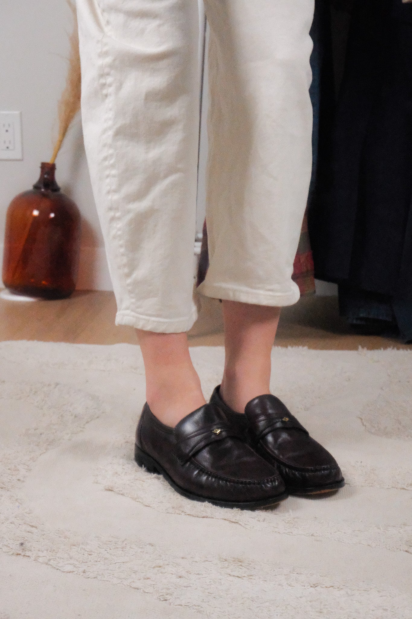 Vintage x Leather Loafers (9)