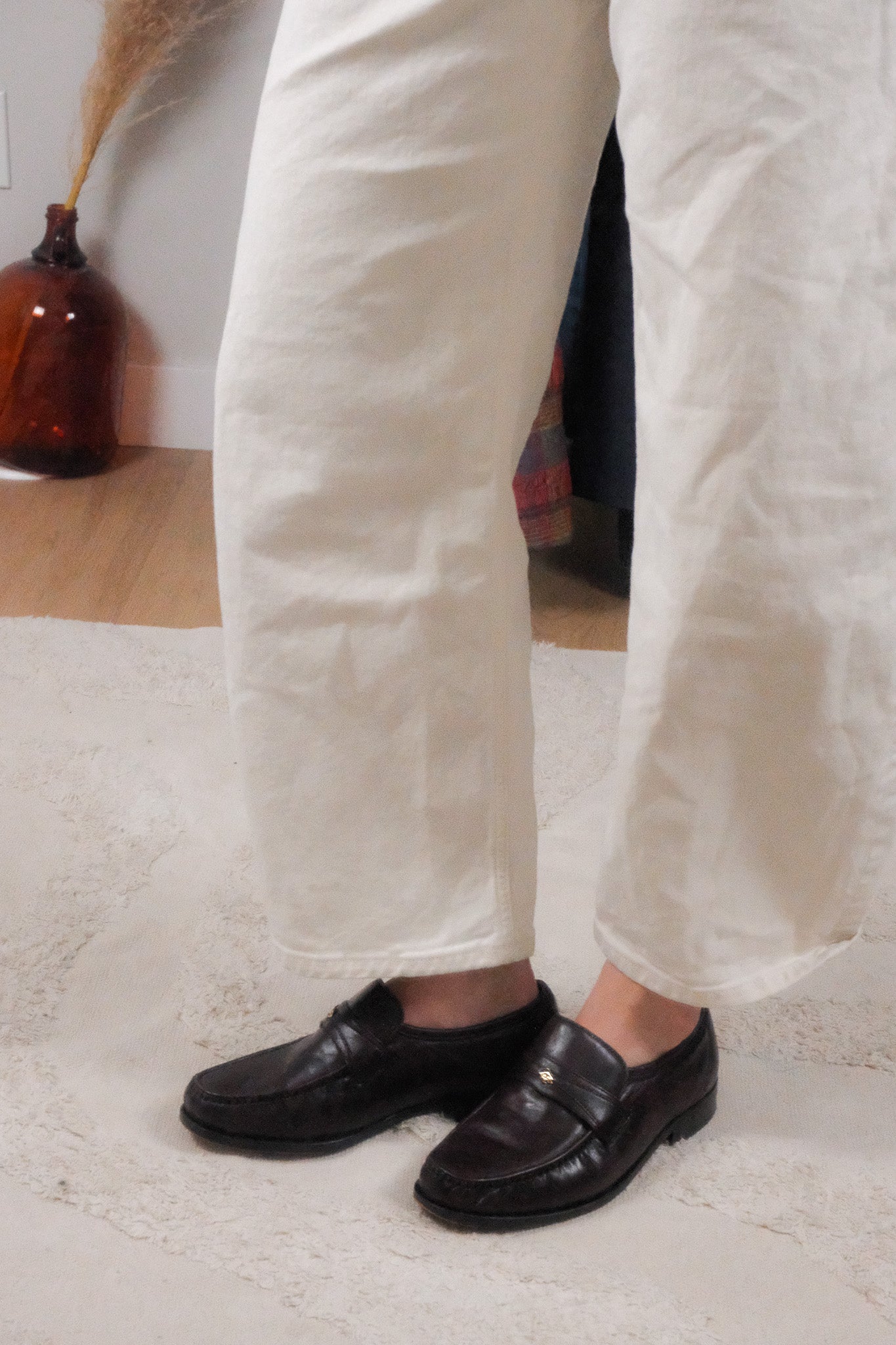 Vintage x Leather Loafers (9)