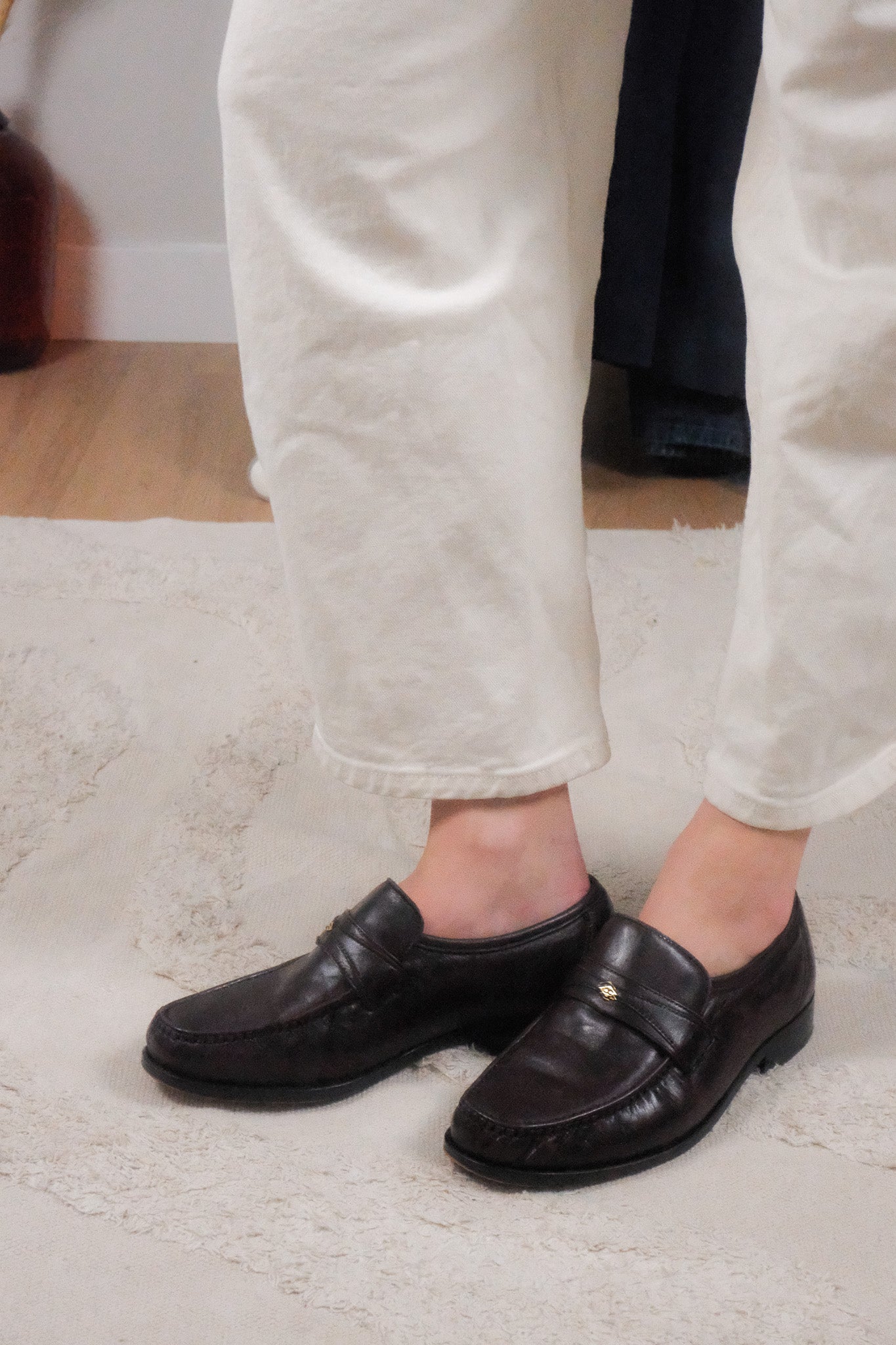Vintage x Leather Loafers (9)