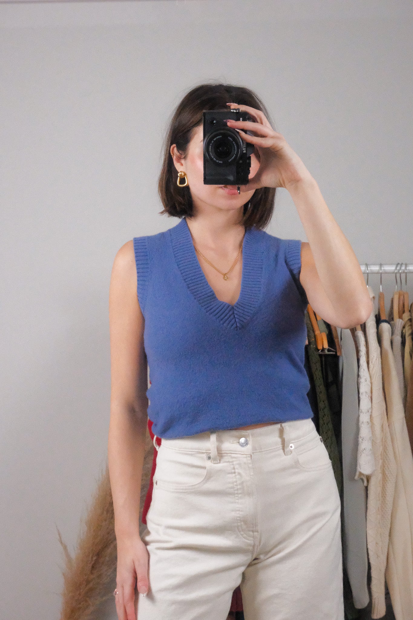 Vintage x Wool Sweater Vest (M)