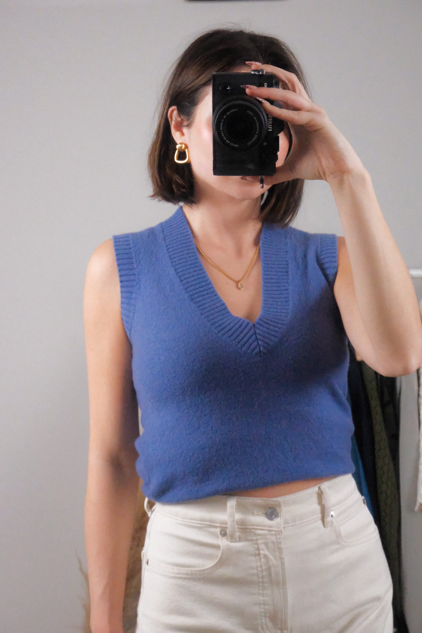 Vintage x Wool Sweater Vest (M)