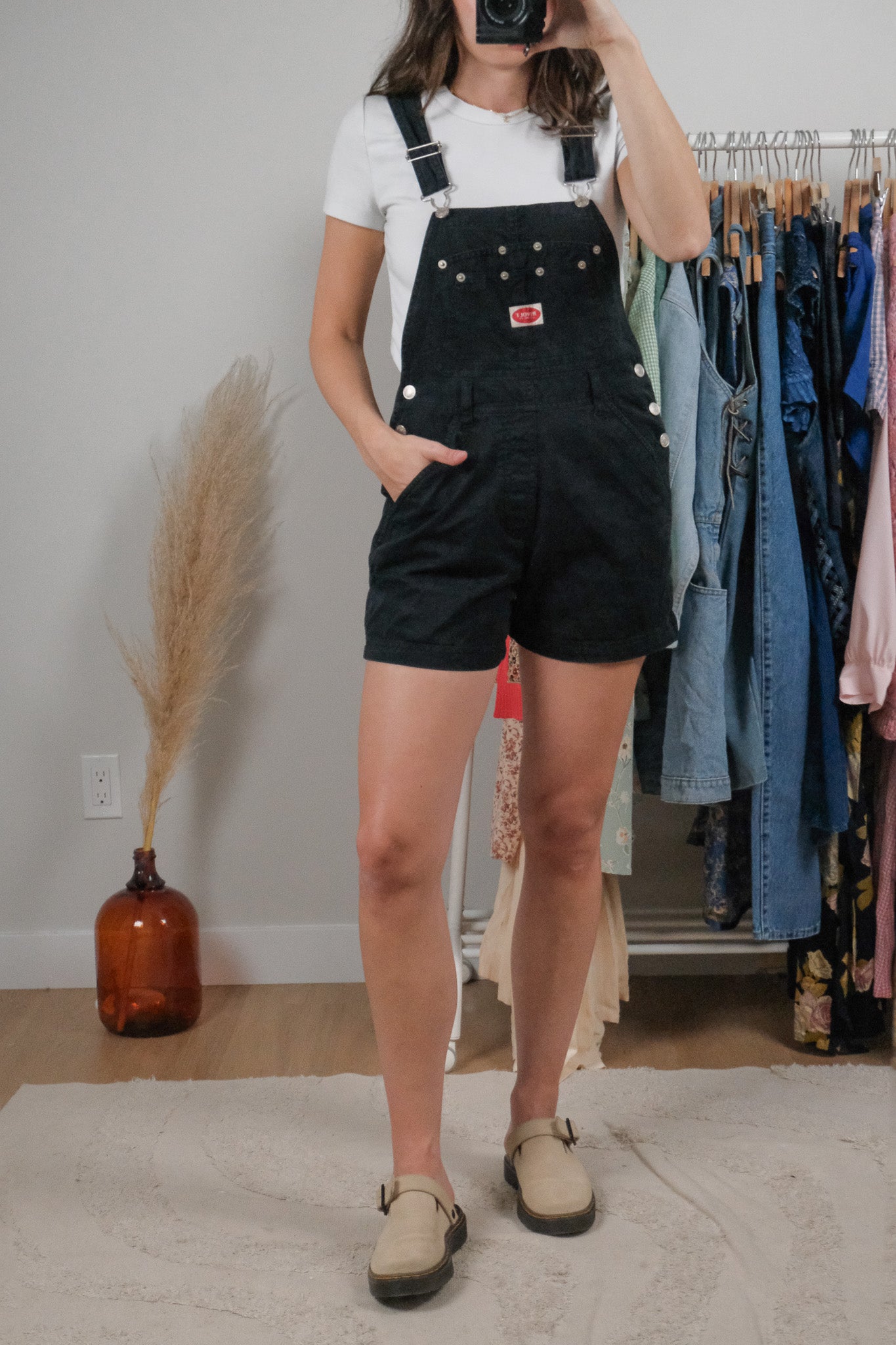 Vintage x Cotton Shortalls (XS)