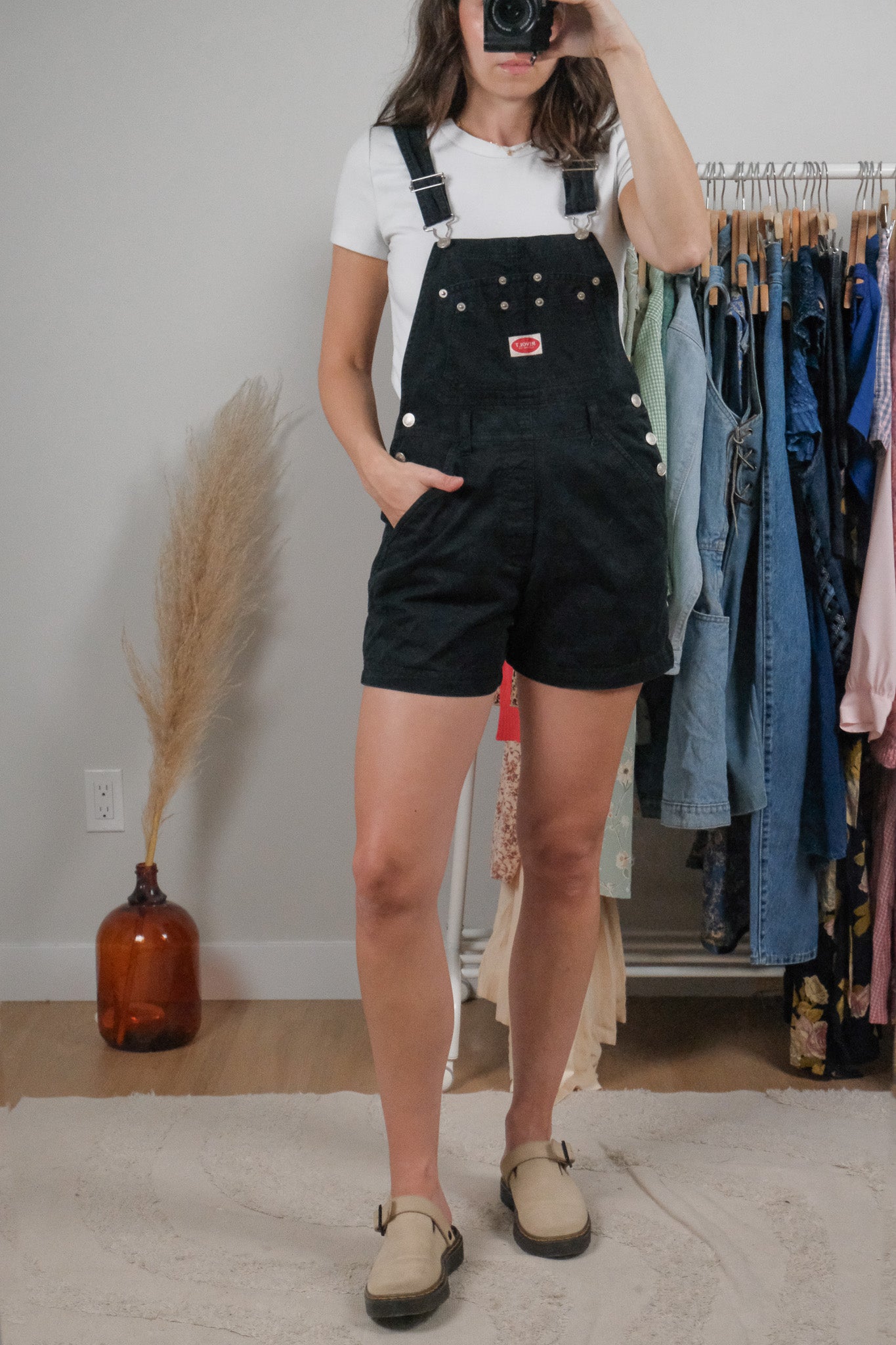 Vintage x Cotton Shortalls (XS)