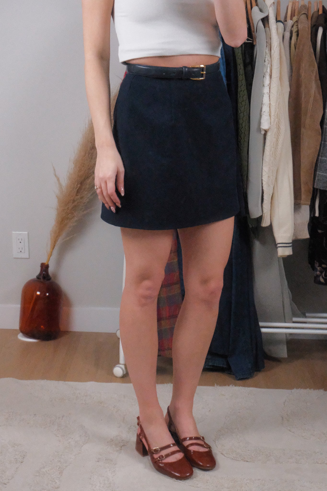 Made in Canada x Vintage x Plaid Mini Skirt (2)