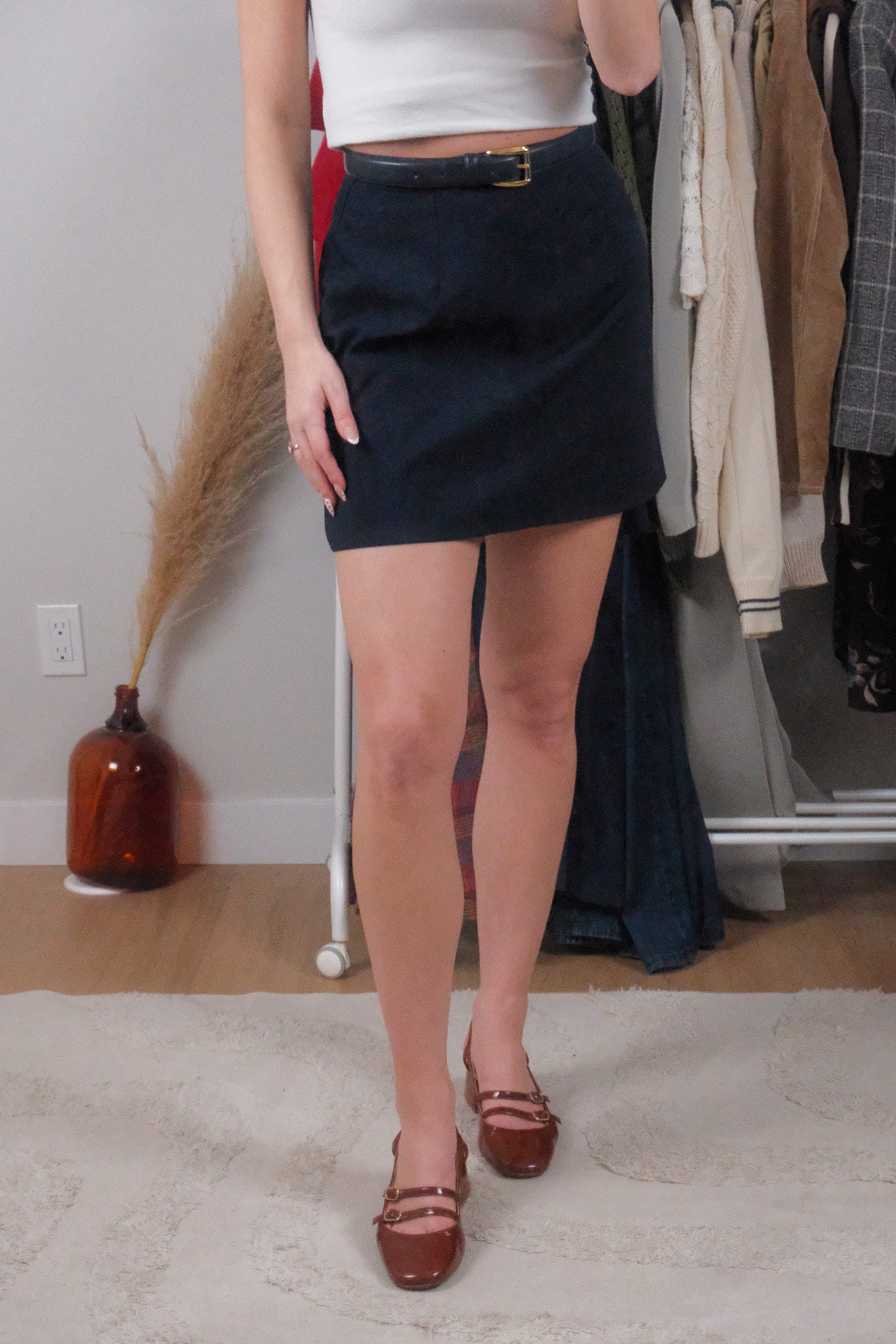 Made in Canada x Vintage x Plaid Mini Skirt (2)