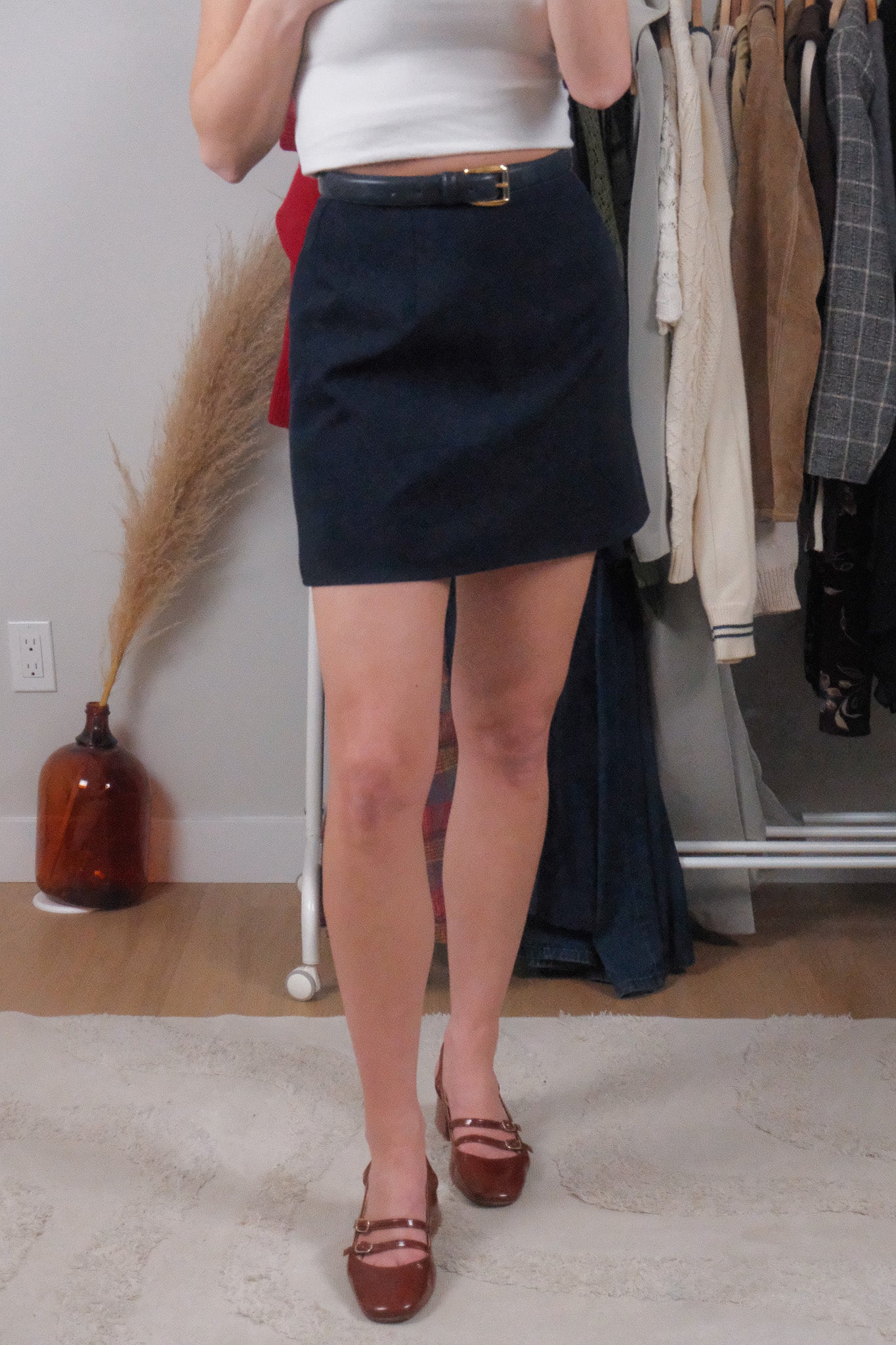 Made in Canada x Vintage x Plaid Mini Skirt (2)