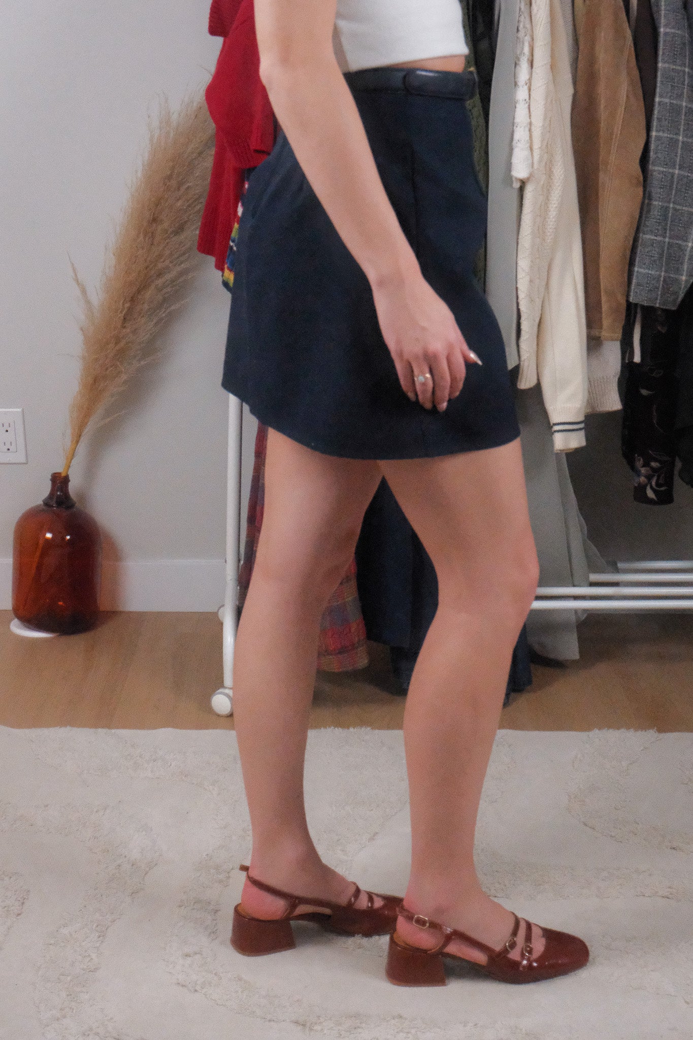 Made in Canada x Vintage x Plaid Mini Skirt (2)