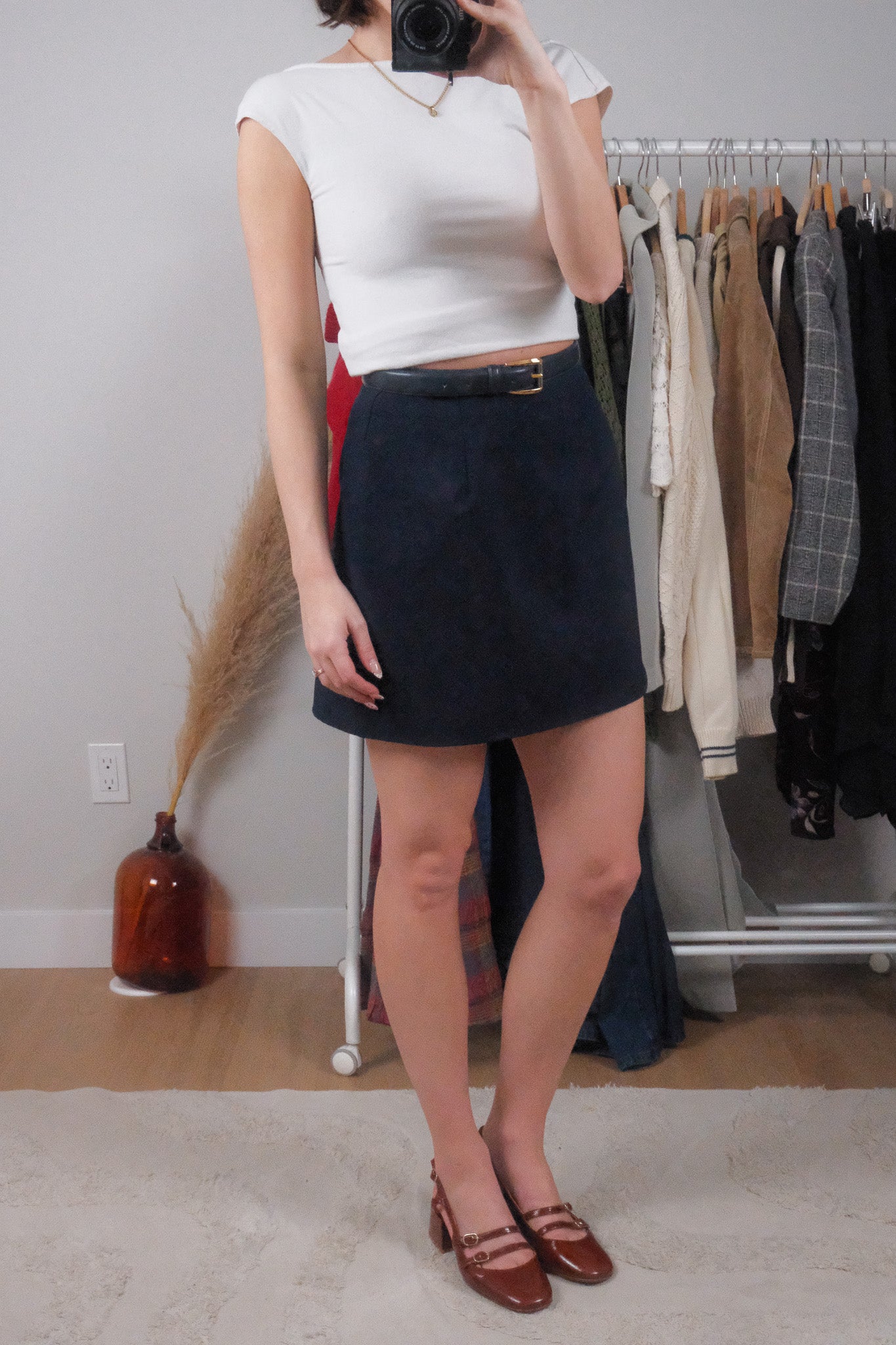 Made in Canada x Vintage x Plaid Mini Skirt (2)