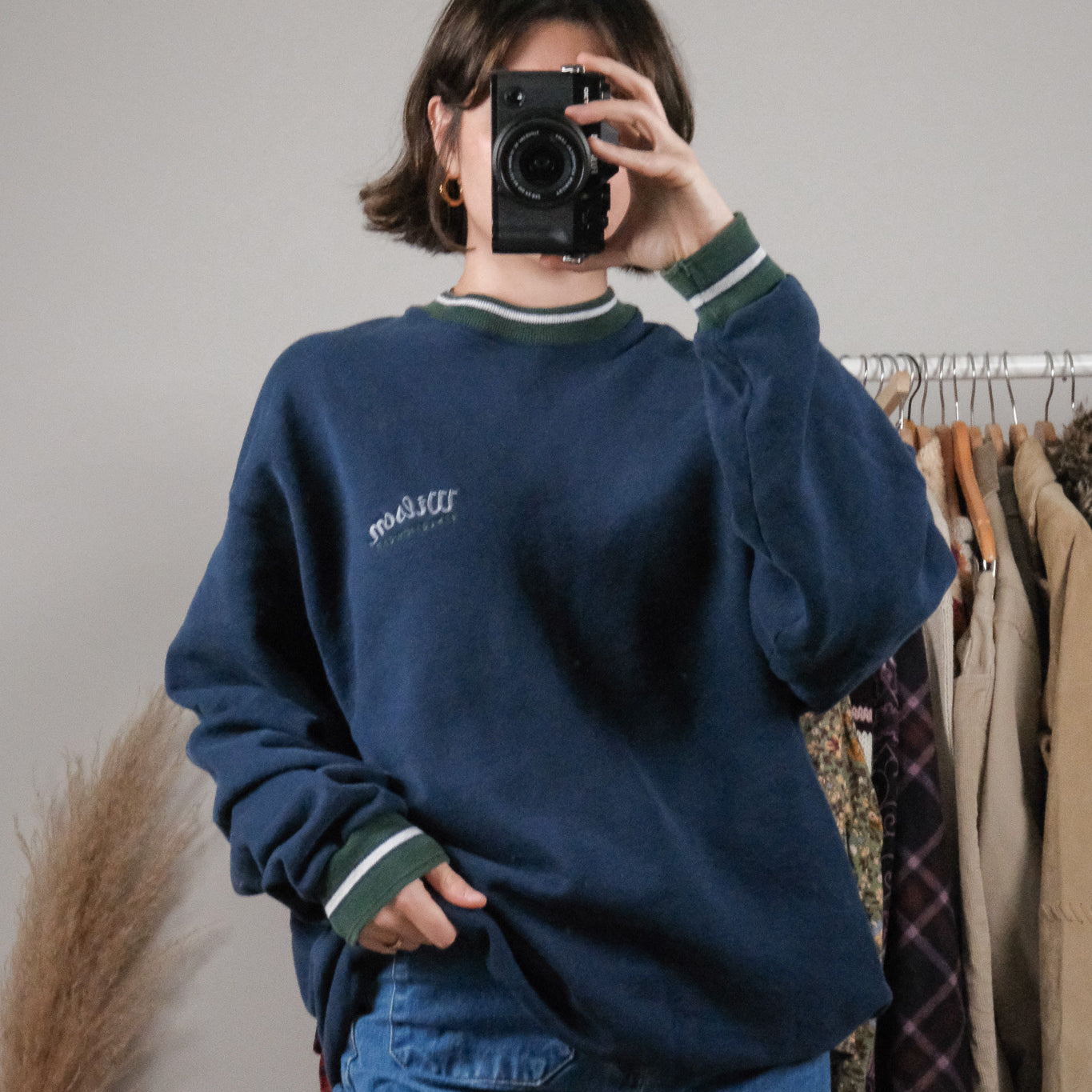 Made in USA x Vintage x Wilson Crew Neck (L-XXL)