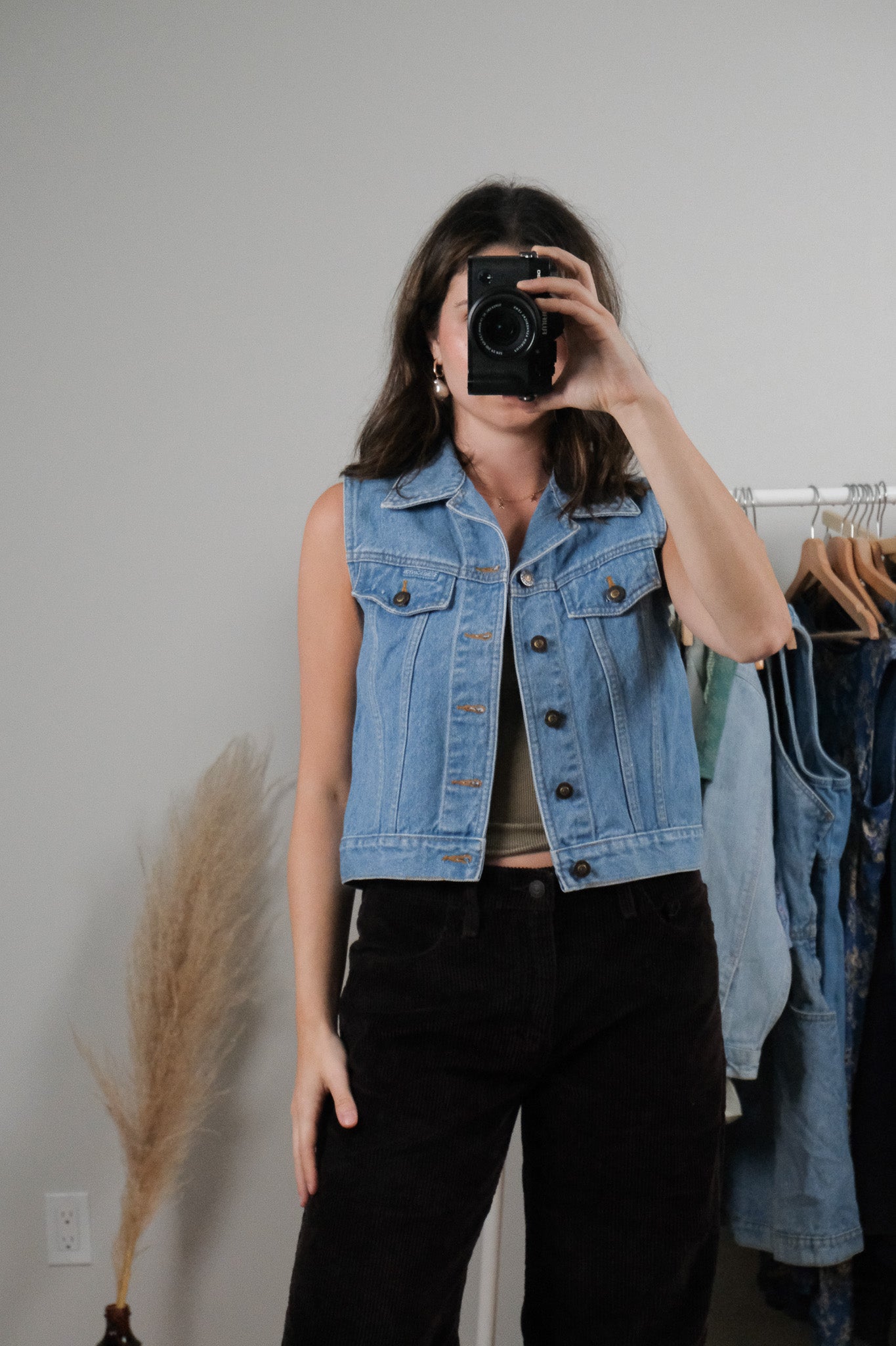 Vintage x Denim Vest (S)