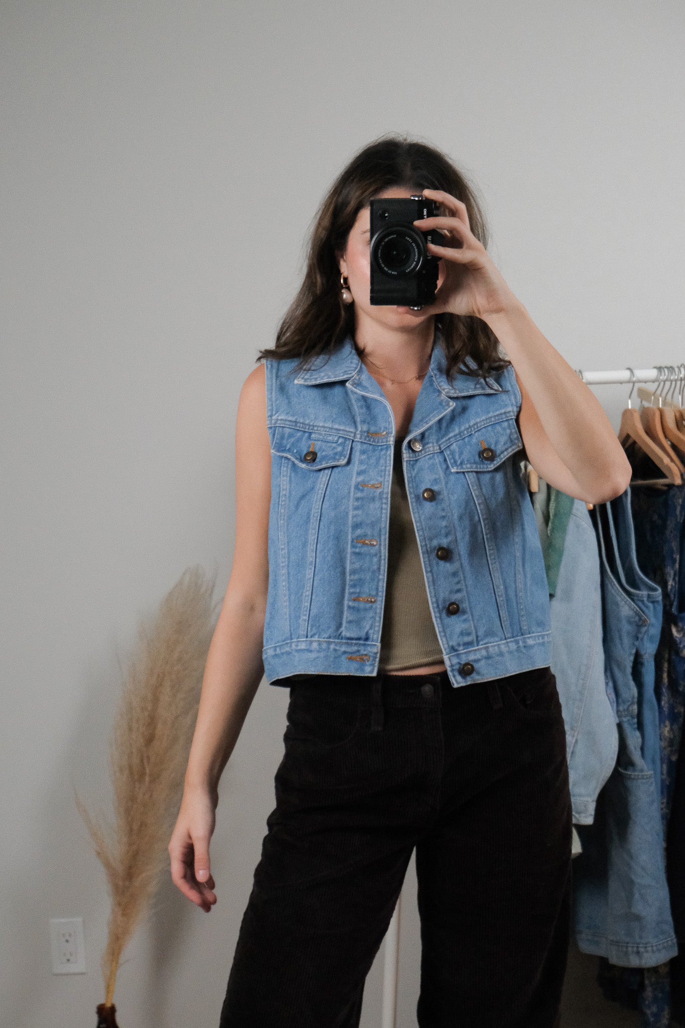 Vintage x Denim Vest (S)