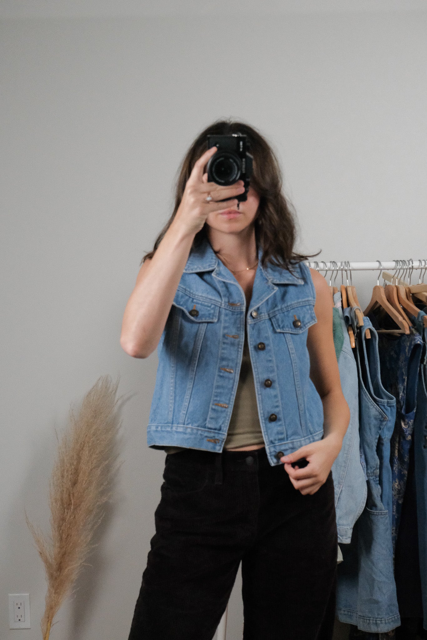 Vintage x Denim Vest (S)