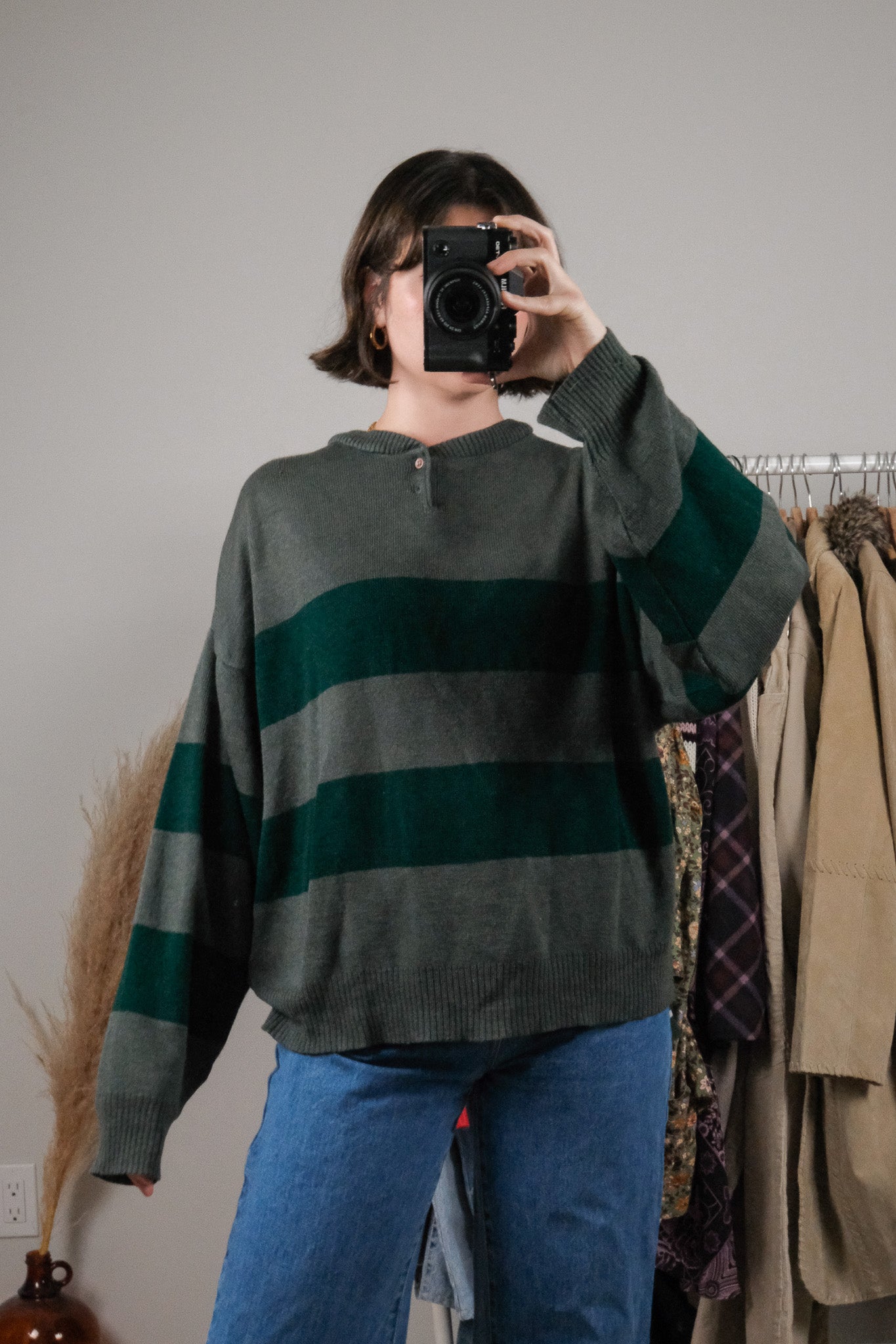 Vintage x Striped Sweater (M-XL)