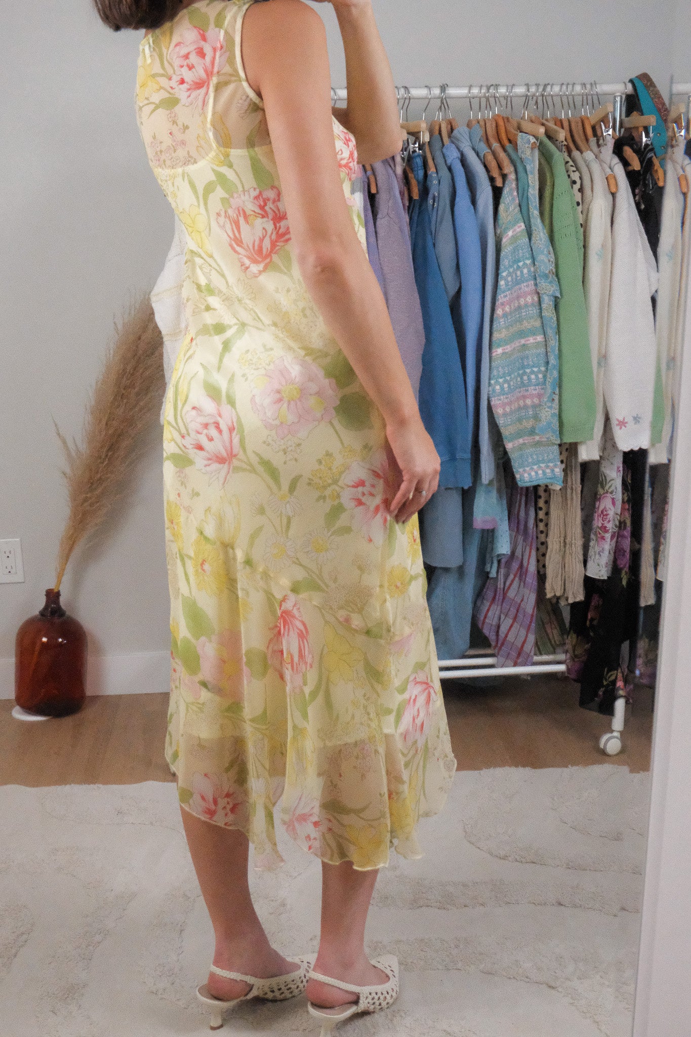 Vintage x Floral Maxi Dress (4/6)