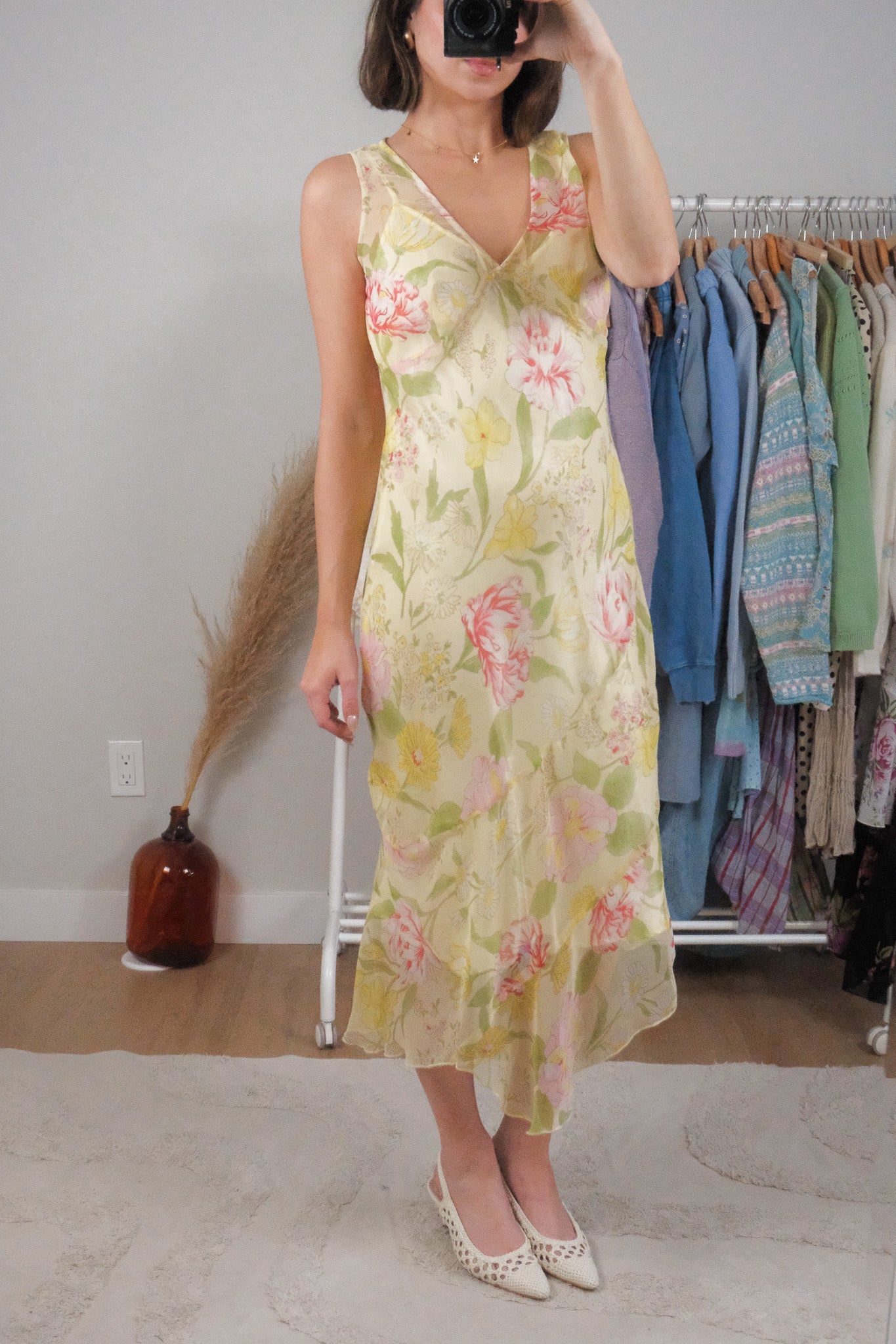 Vintage x Floral Maxi Dress (4/6)
