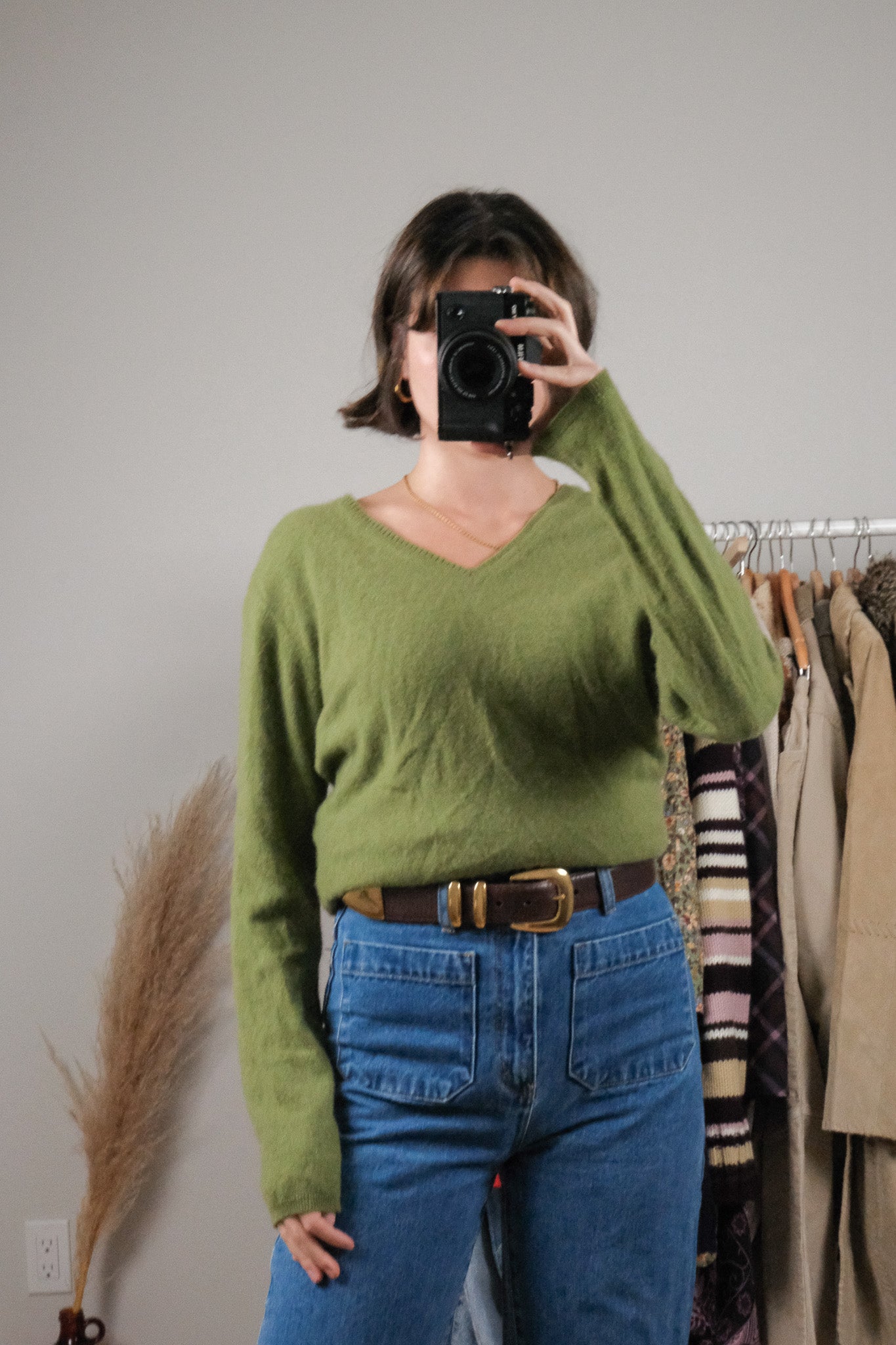 Vintage x Cashmere Sweater (M)