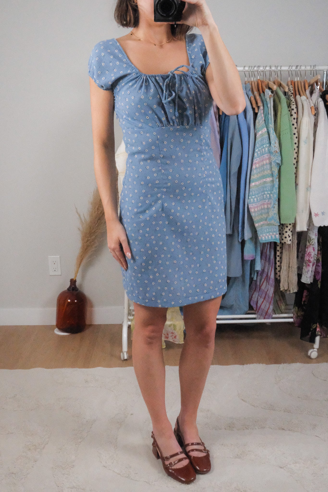 Made in Canada x Vintage x Floral Dress (S)