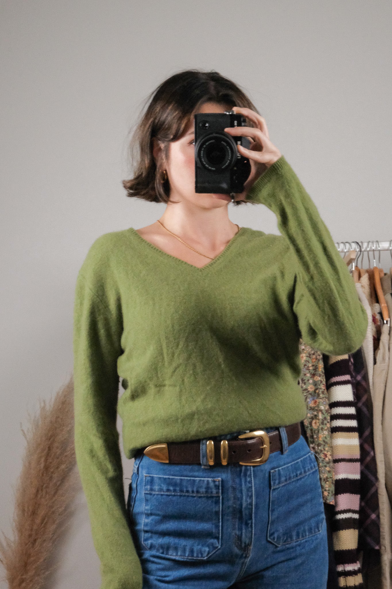 Vintage x Cashmere Sweater (M)