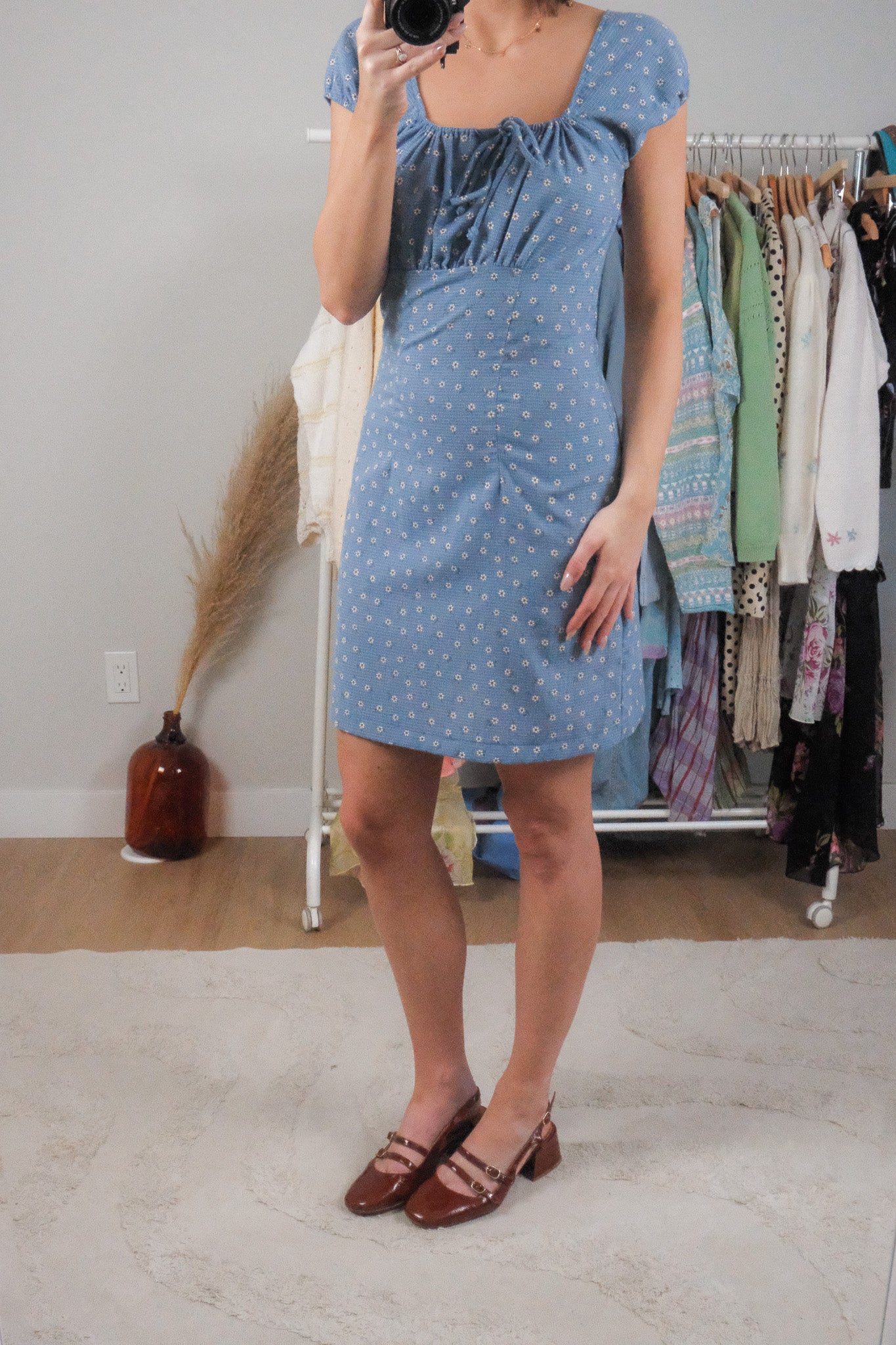 Made in Canada x Vintage x Floral Dress (S)