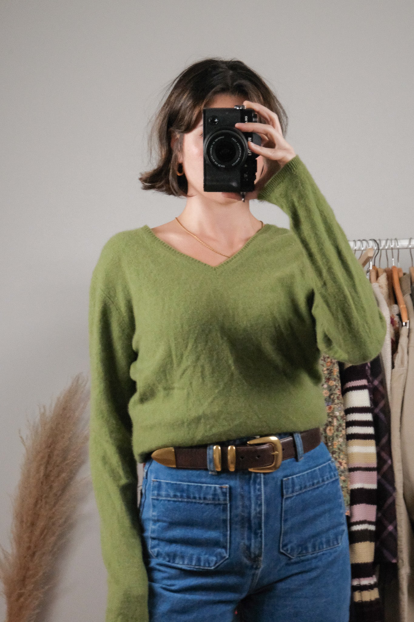 Vintage x Cashmere Sweater (M)