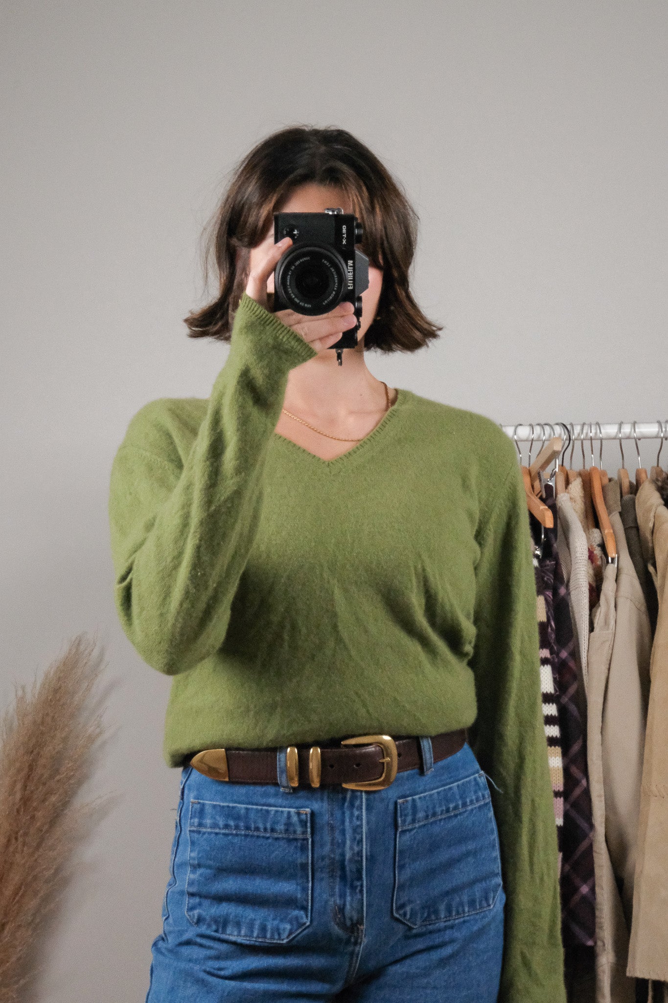 Vintage x Cashmere Sweater (M)