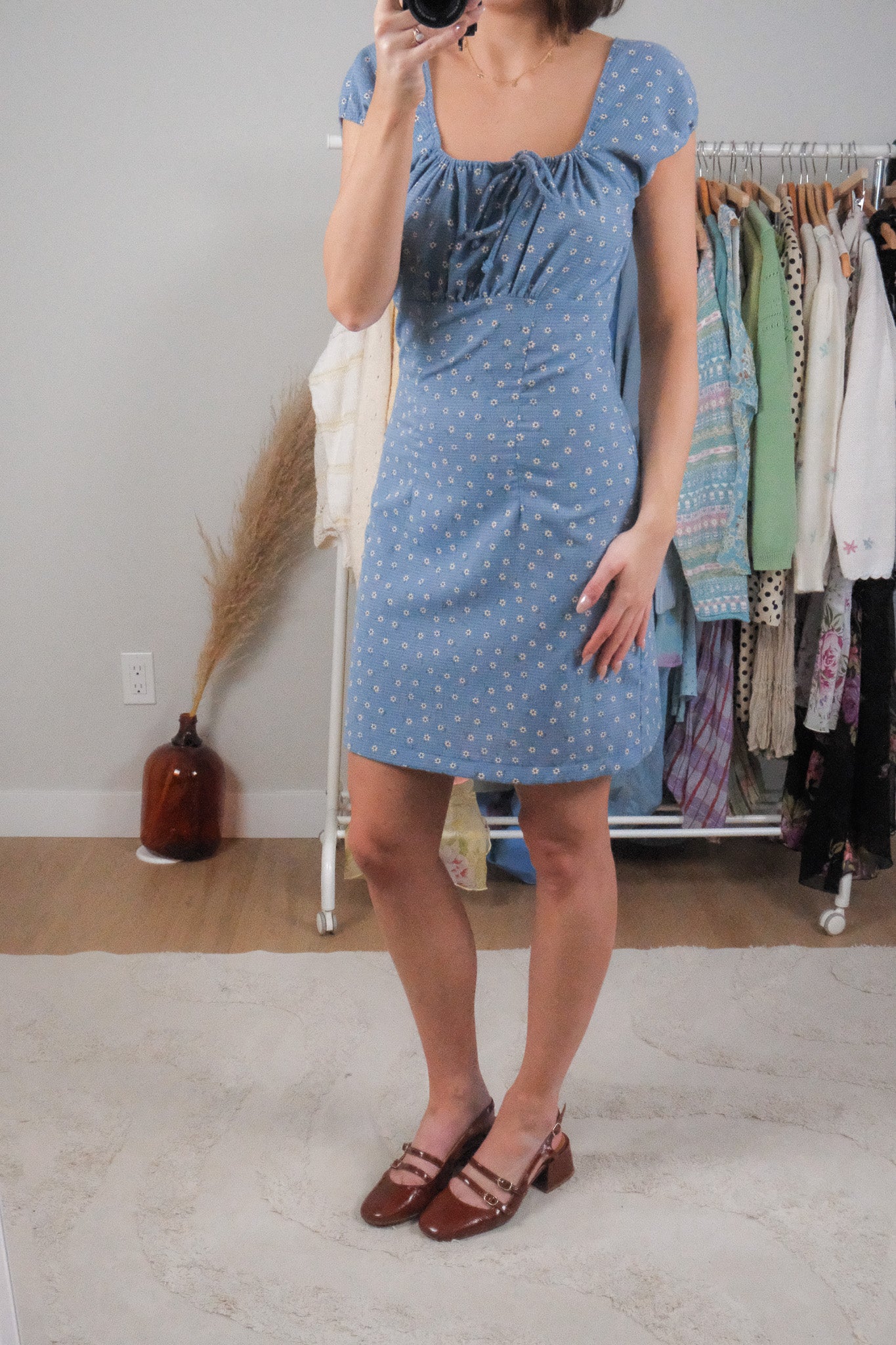 Made in Canada x Vintage x Floral Dress (S)