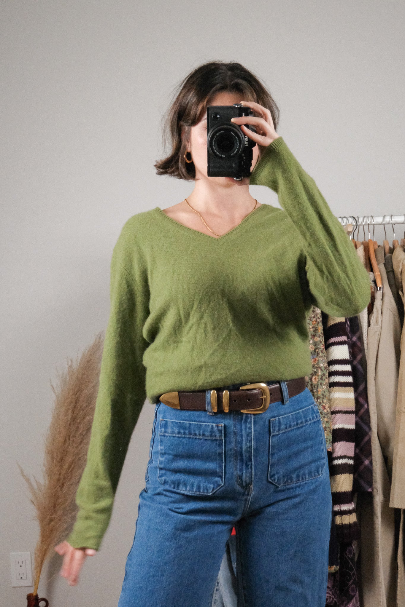 Vintage x Cashmere Sweater (M)