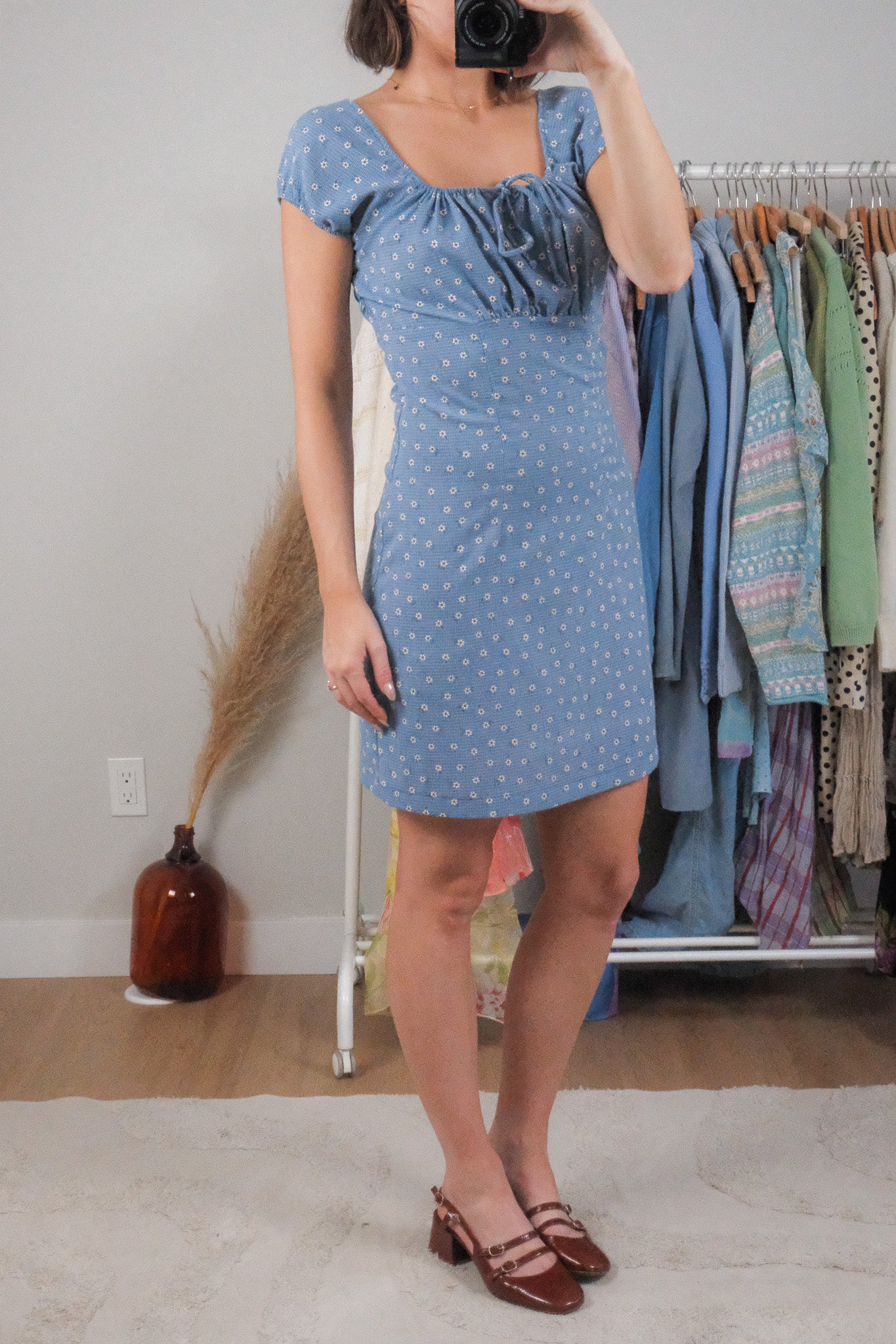 Made in Canada x Vintage x Floral Dress (S)