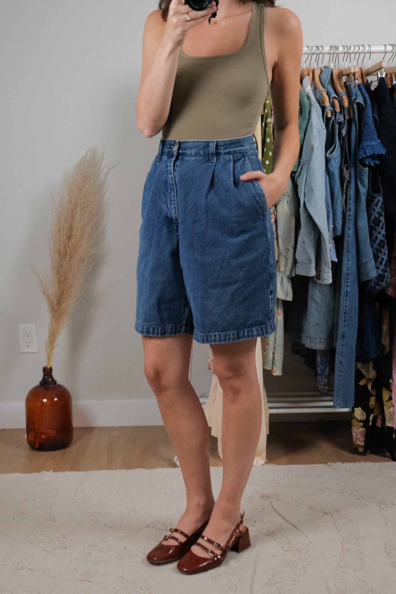 Vintage x Pleated Shorts (32)