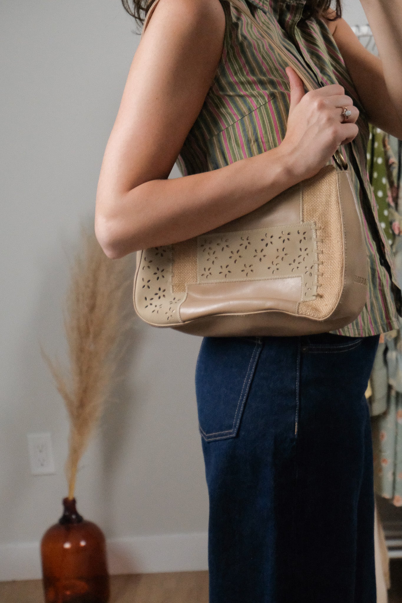 Vintage x Patch Work Purse