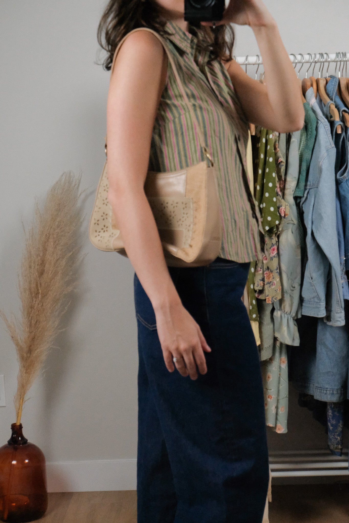Vintage x Patch Work Purse