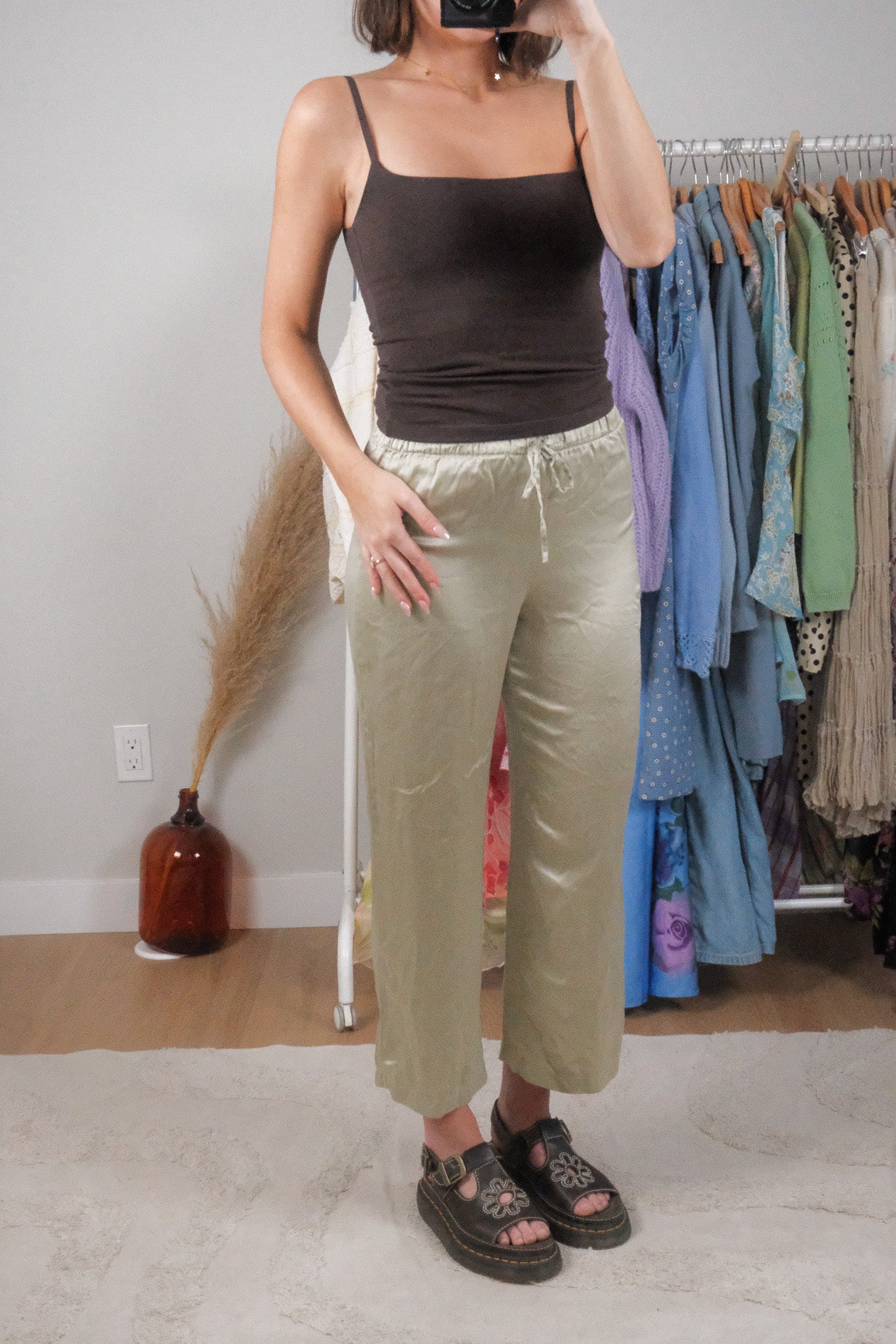 Modern x Reformation x 100% Silk Pants (XS)