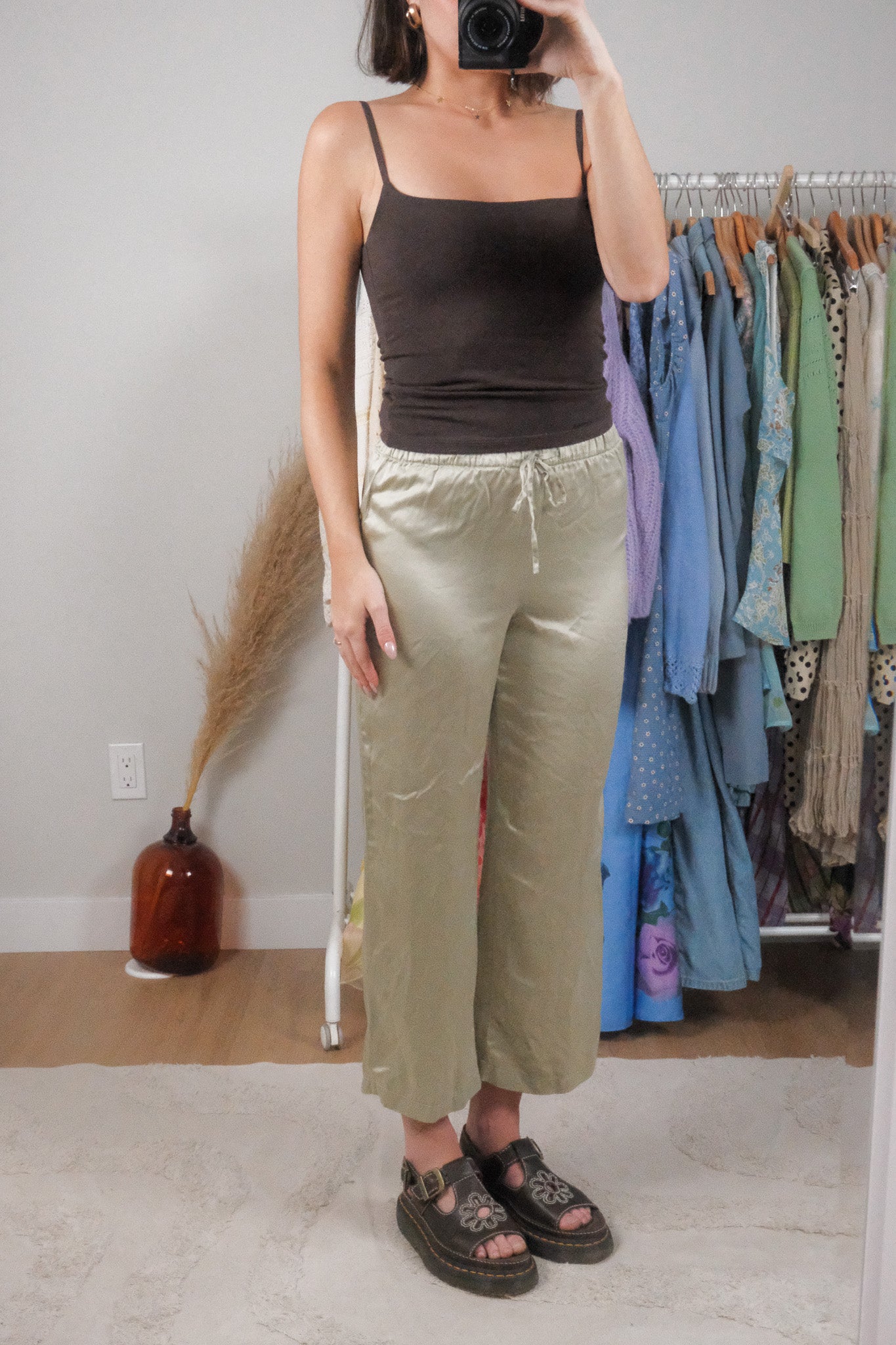 Modern x Reformation x 100% Silk Pants (XS)