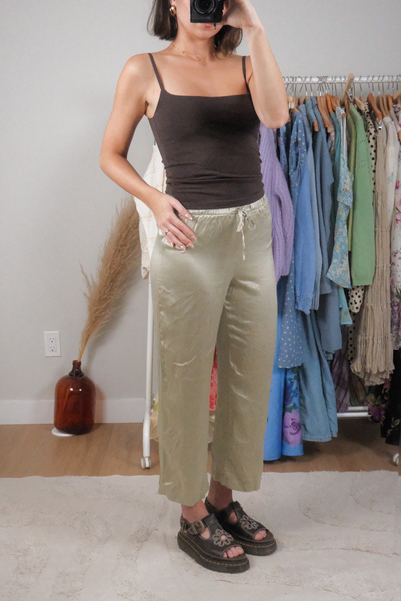 Modern x Reformation x 100% Silk Pants (XS)