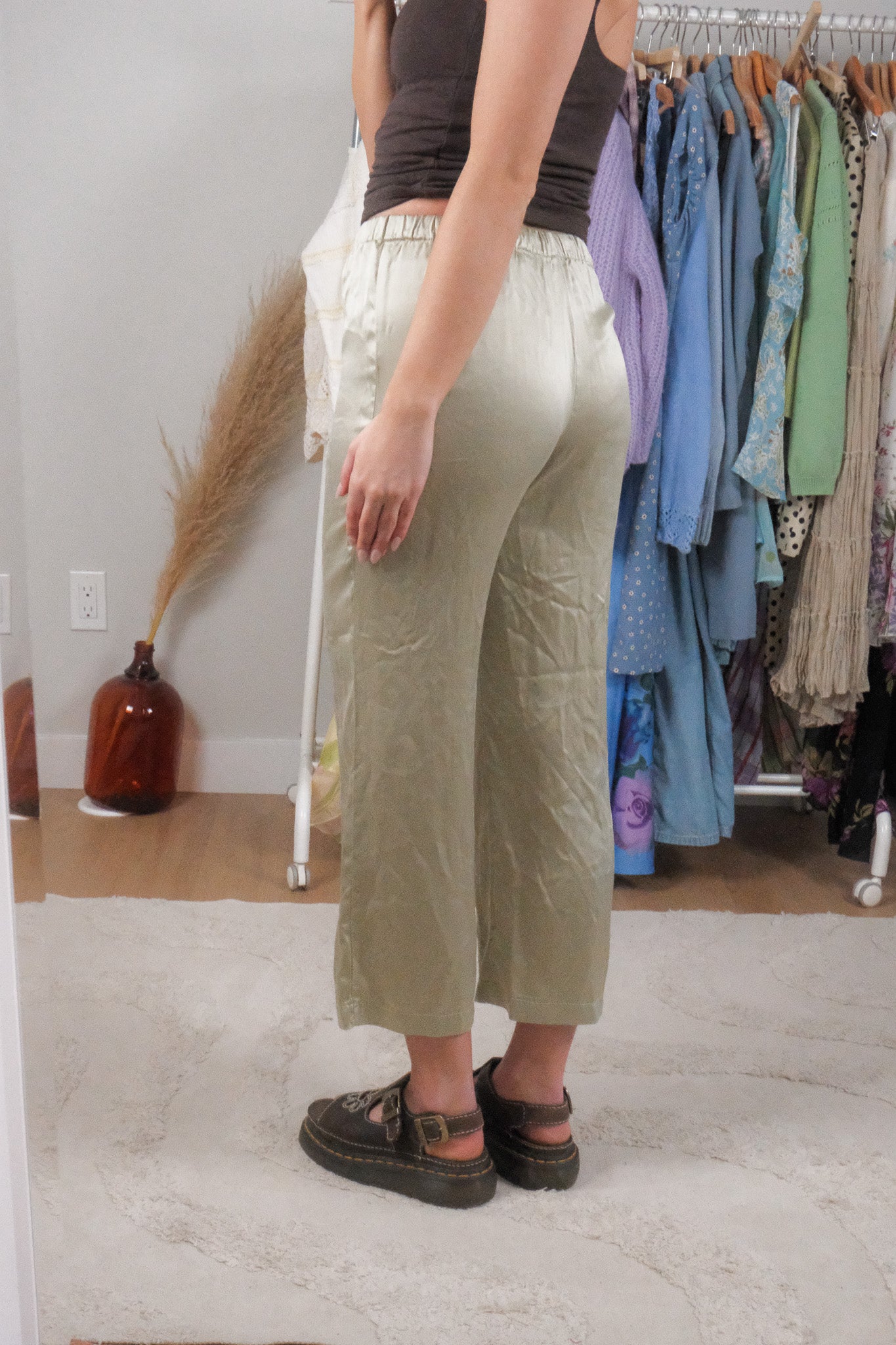 Modern x Reformation x 100% Silk Pants (XS)