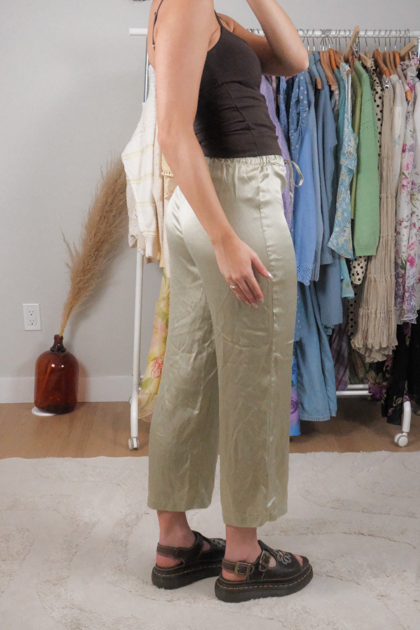Modern x Reformation x 100% Silk Pants (XS)