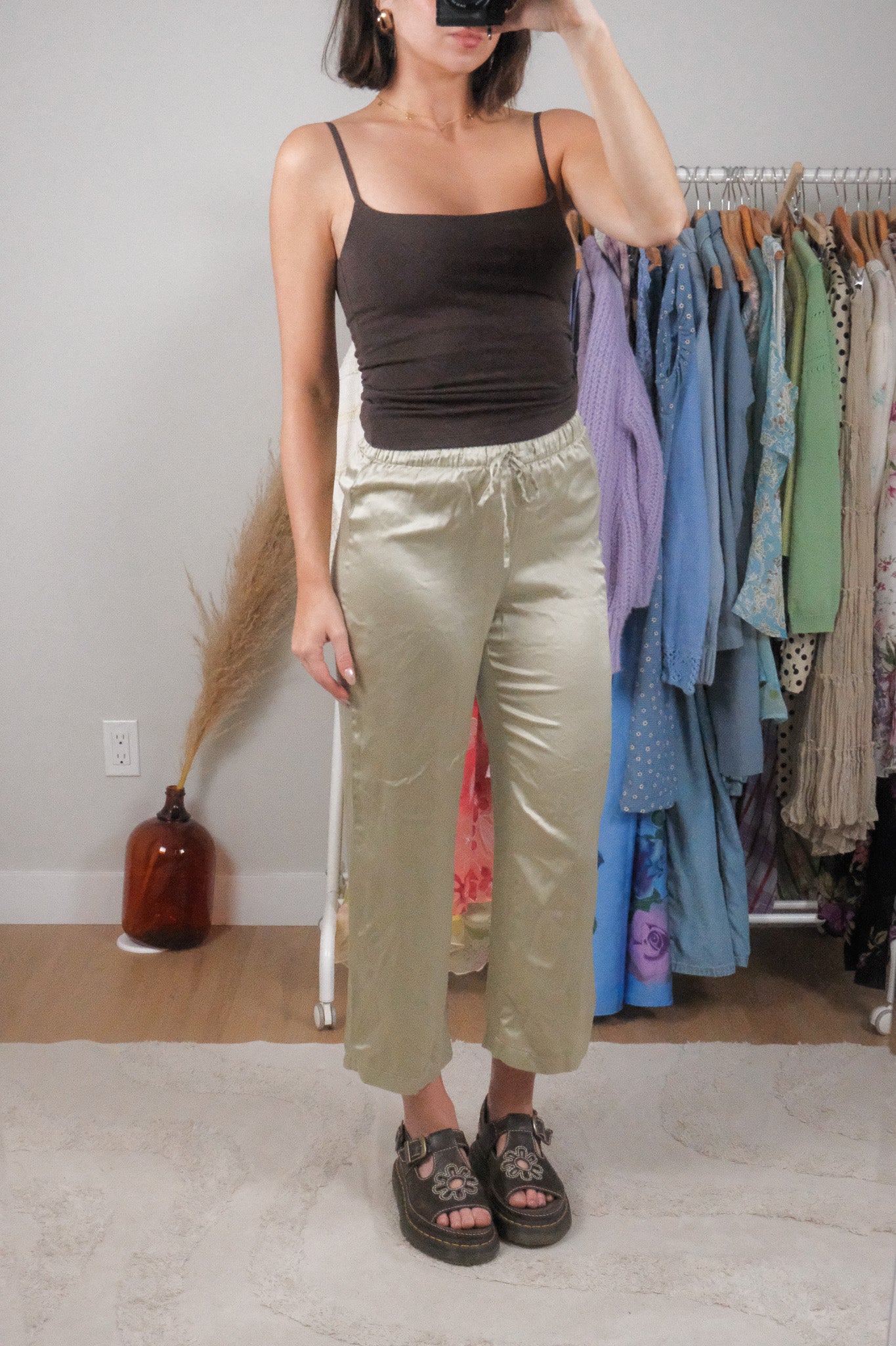 Modern x Reformation x 100% Silk Pants (XS)