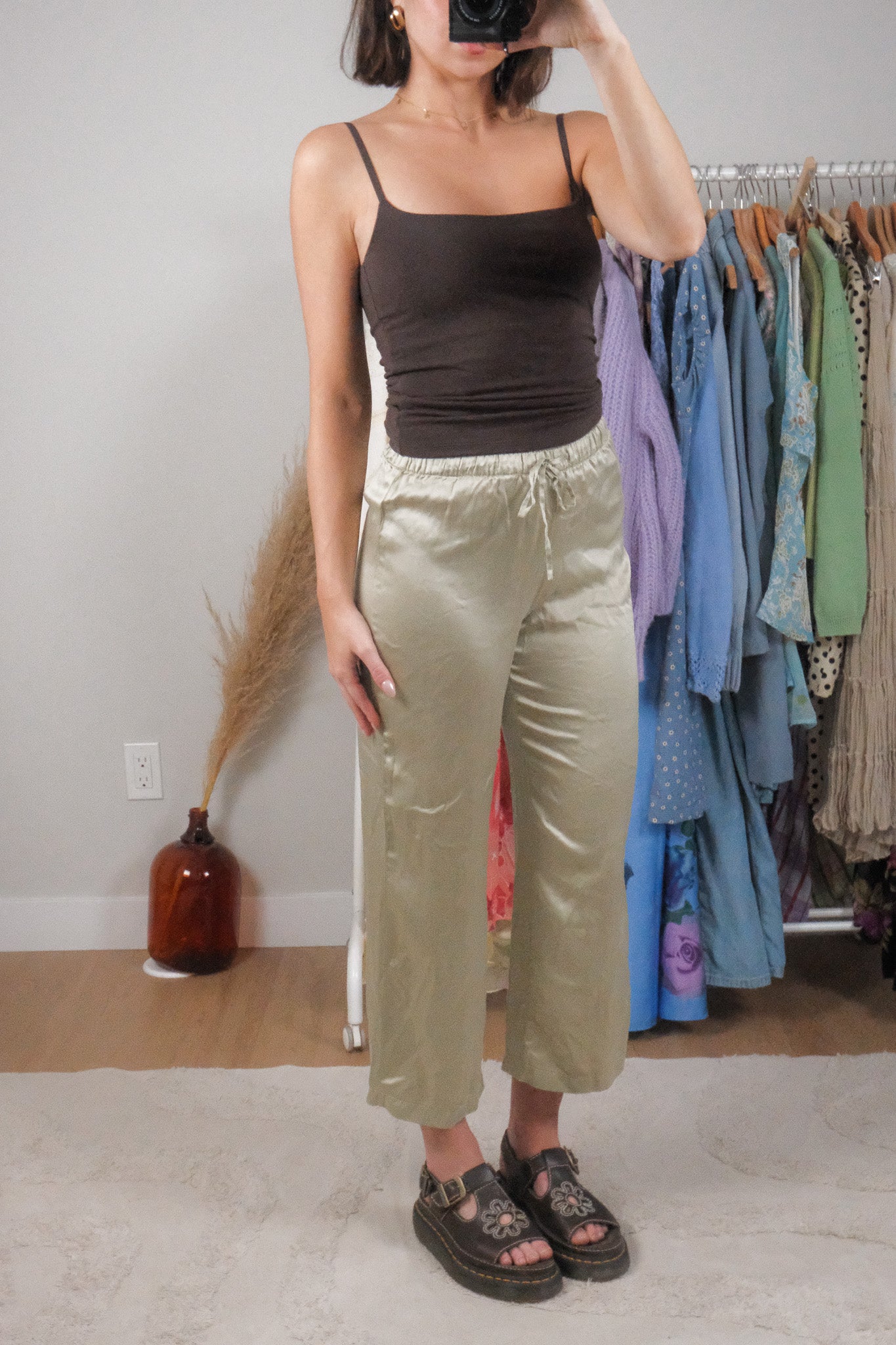 Modern x Reformation x 100% Silk Pants (XS)